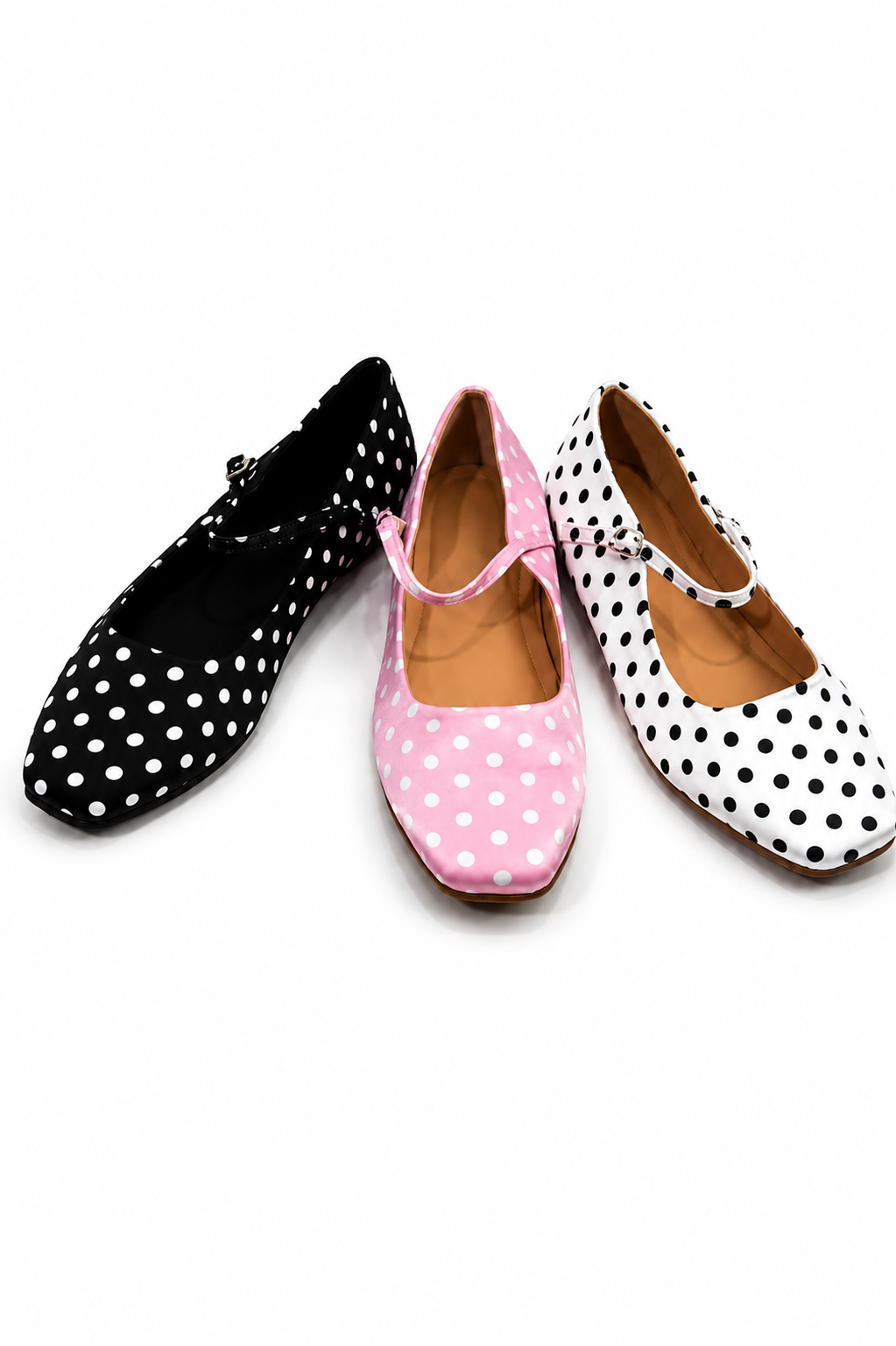 Another Dot | Polka Dot Mary Jane Ballet Flat – AZARAYAH