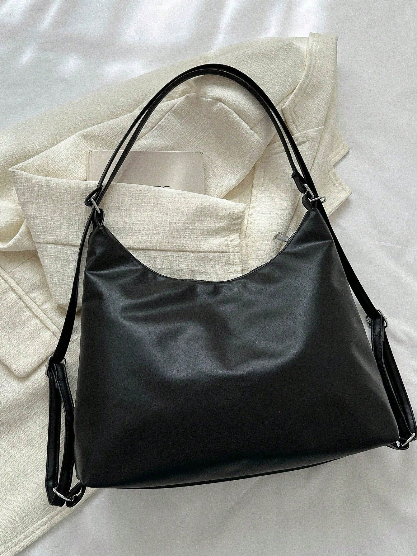 Midnight Butterfly Flutter Shoulder Bag