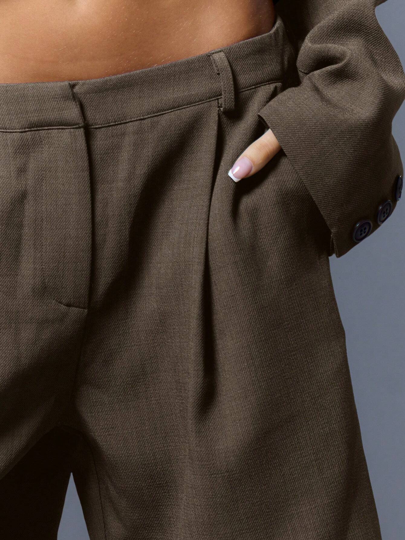 The District Tailored Bermuda Shorts – Cocoa Wool Blend