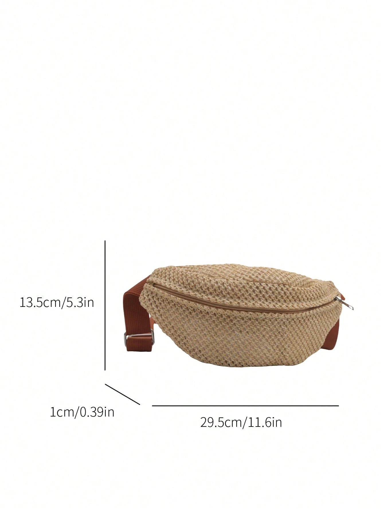 Sunset Stroll Woven Belt Bag.