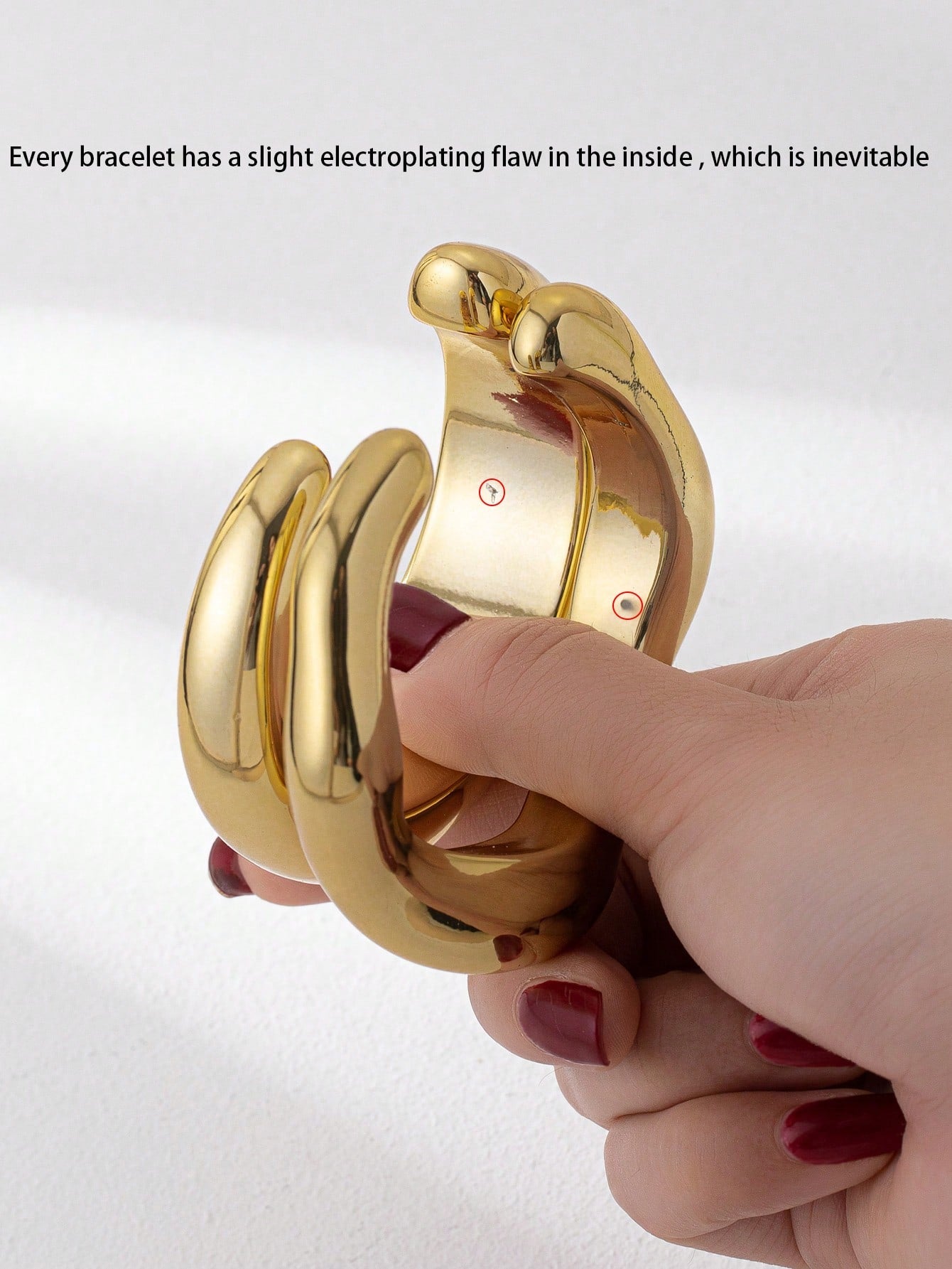 Molten Muse Gold Bangle Set