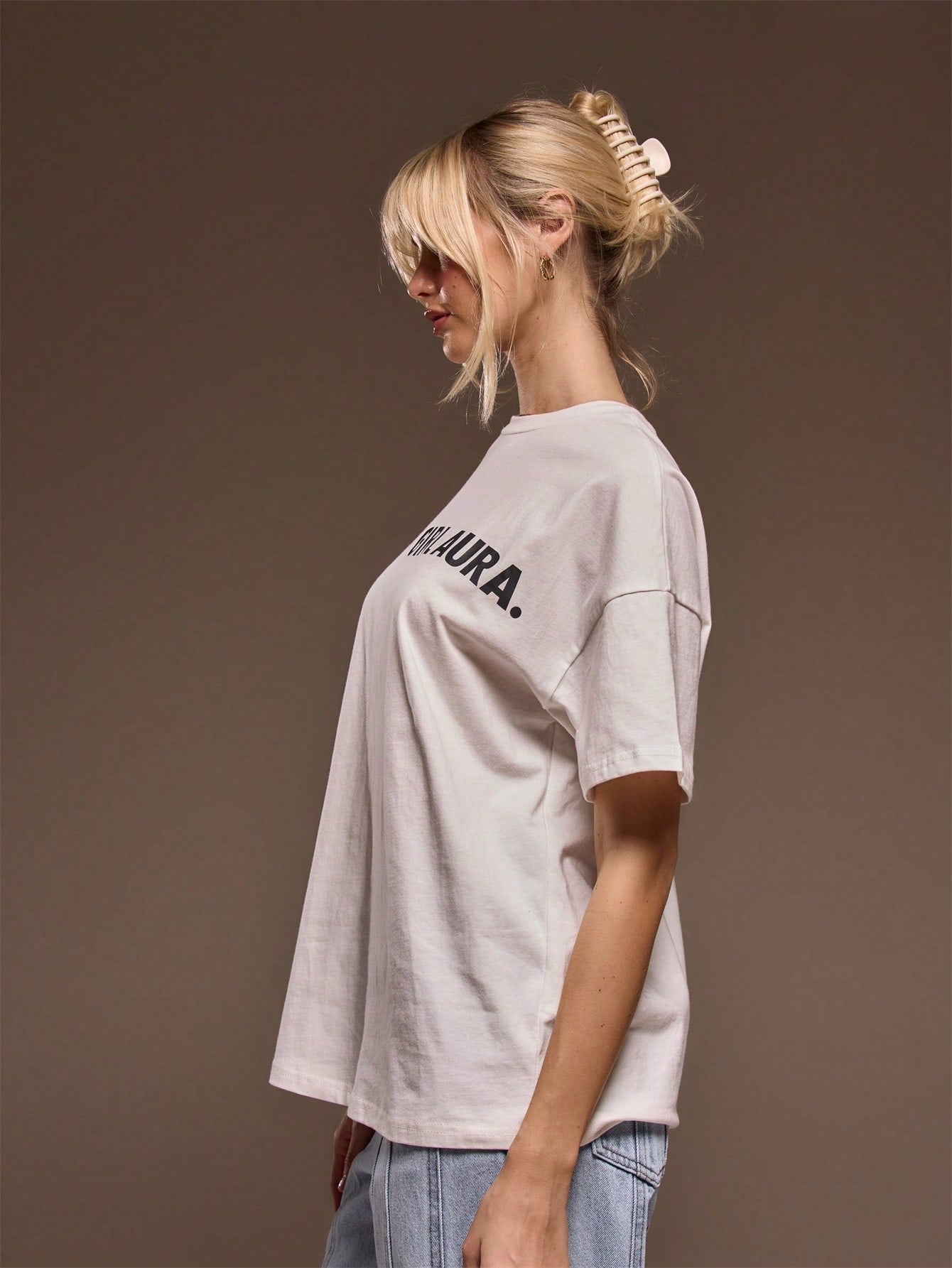 Lucky Girl Aura Graphic Tee – 100% Cotton Comfort