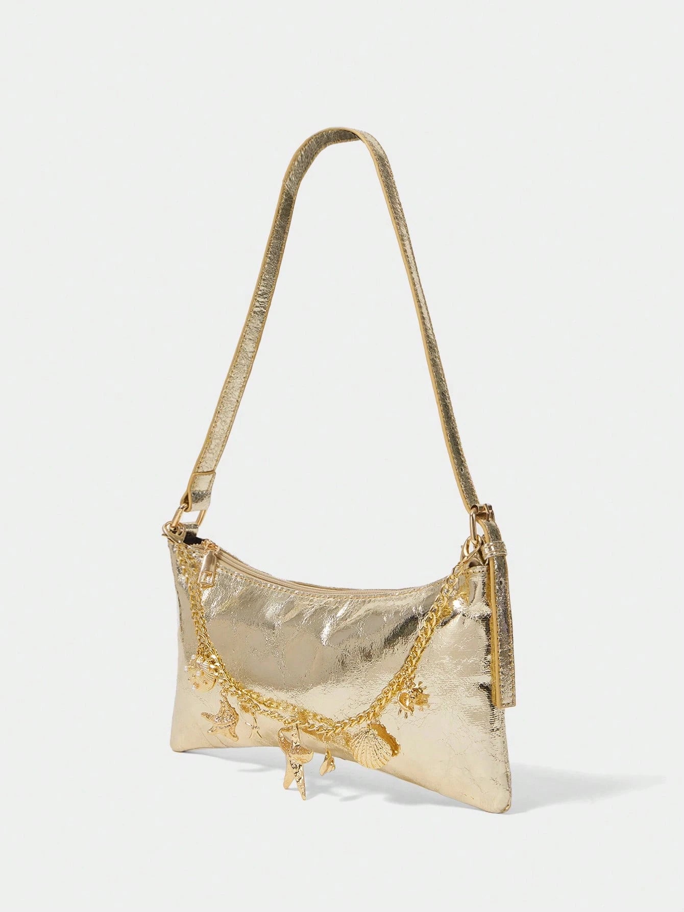 Golden Hour Charm Shoulder Bag