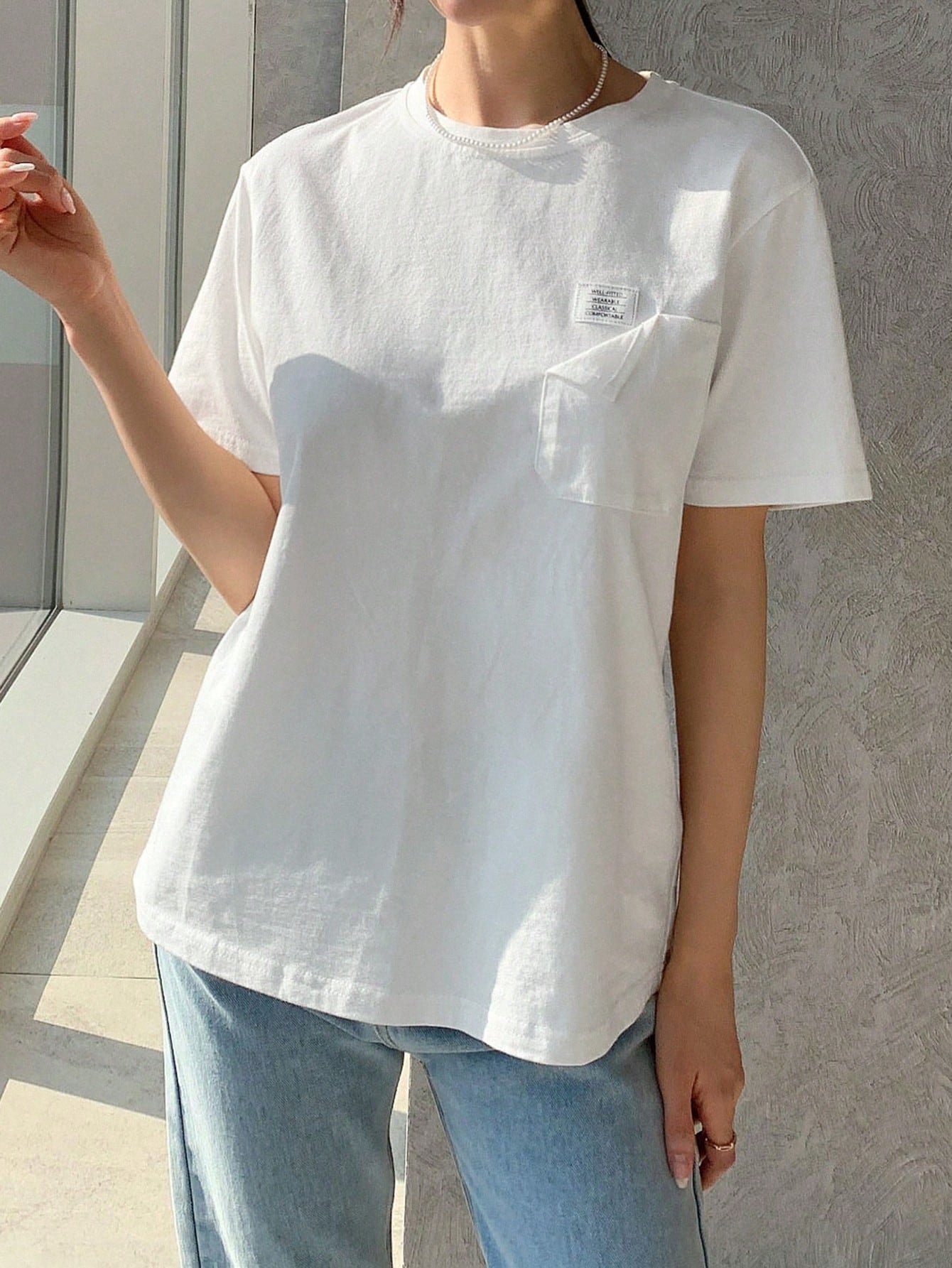 100% Cotton Classic Everyday Cotton Tee.