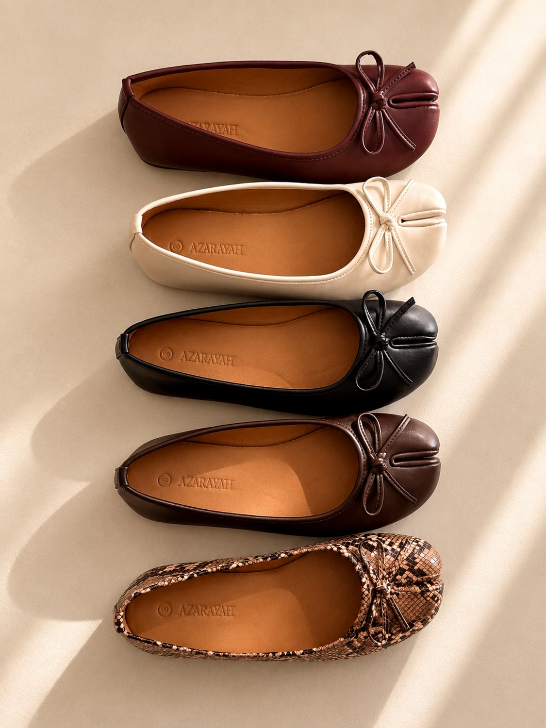 KRIS K - Bow Detail Ballet Flat