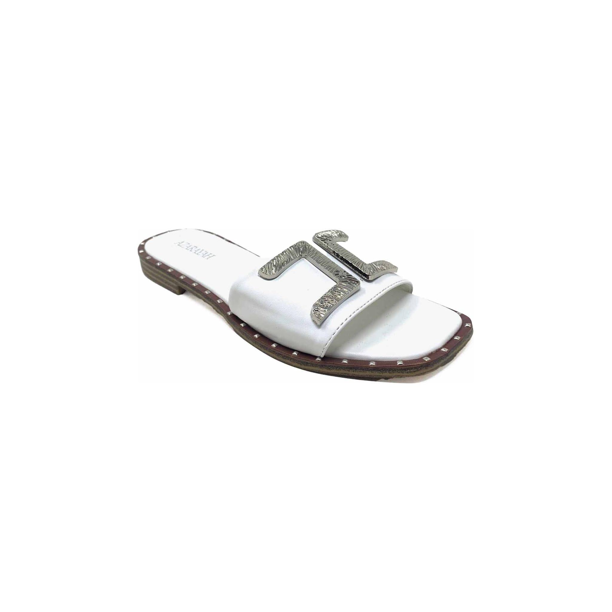 Ad Era - Women Trimmed Open Toe Flat Sandal