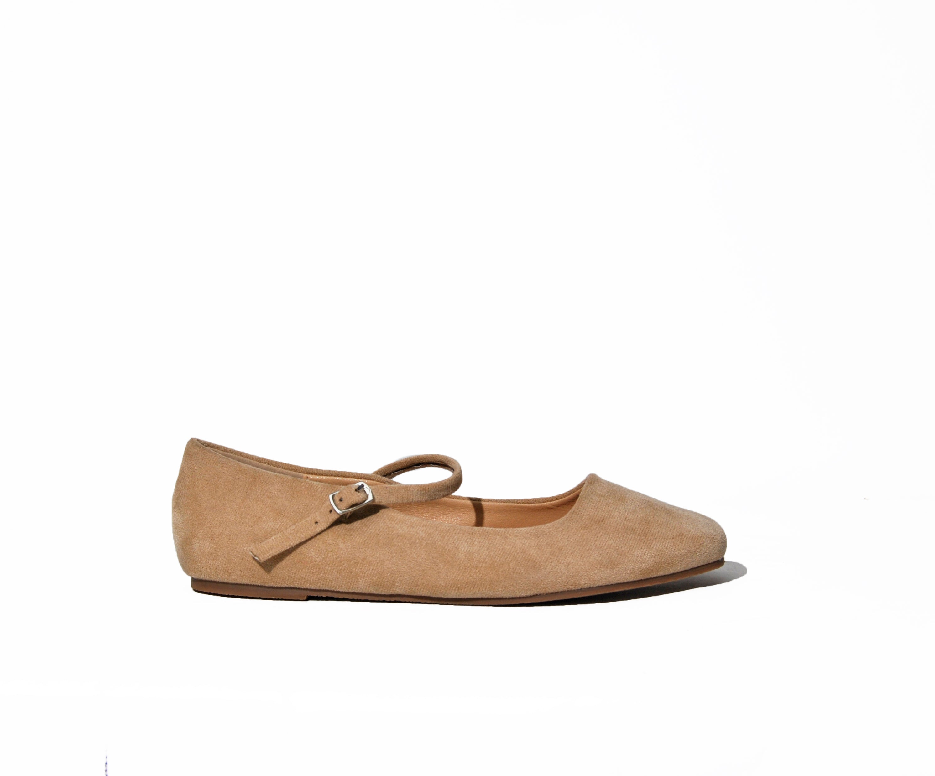 Another Life | Mary Jane Microfiber Ballet Flat