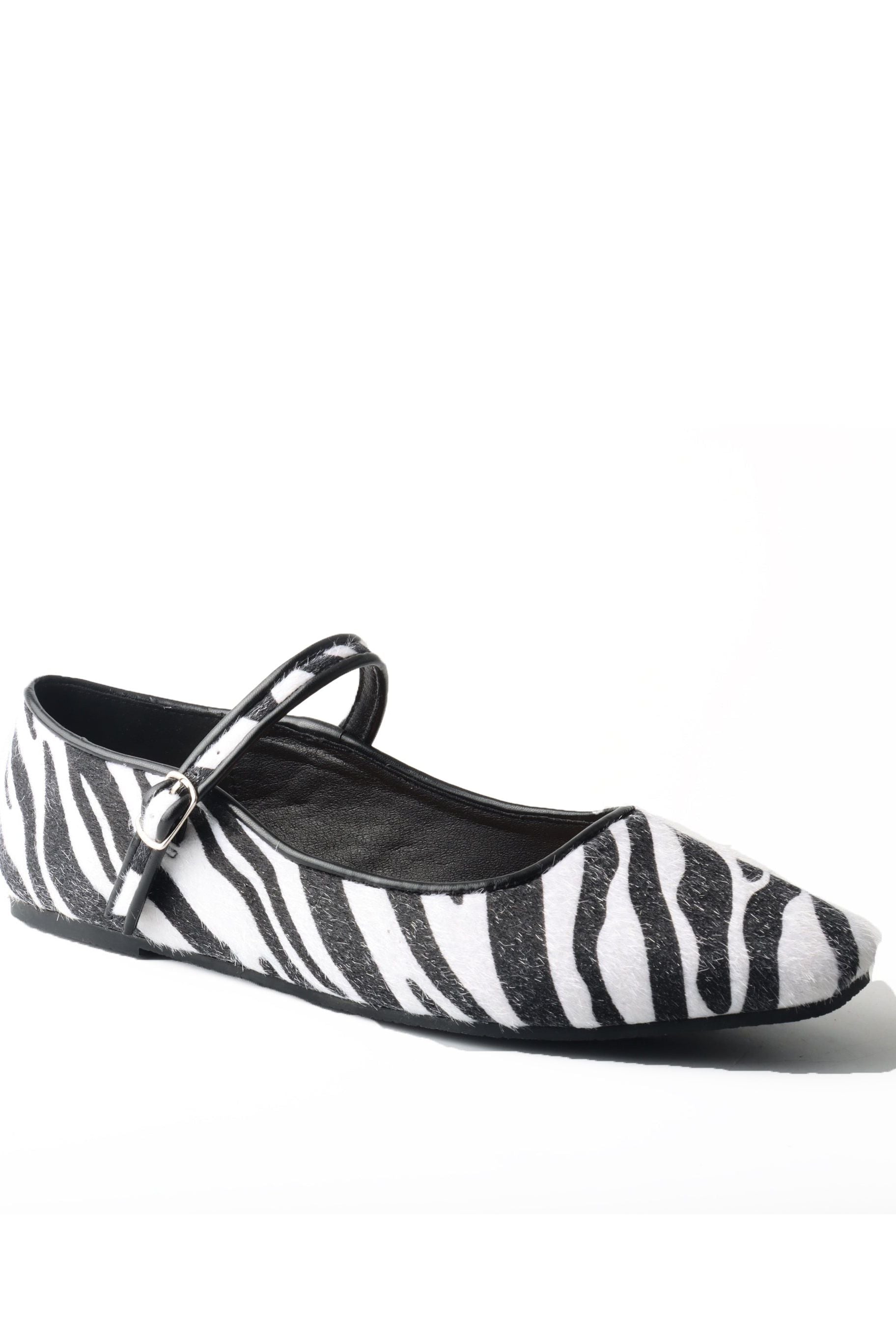 Another Life | Mary Jane Microfiber Ballet Flat