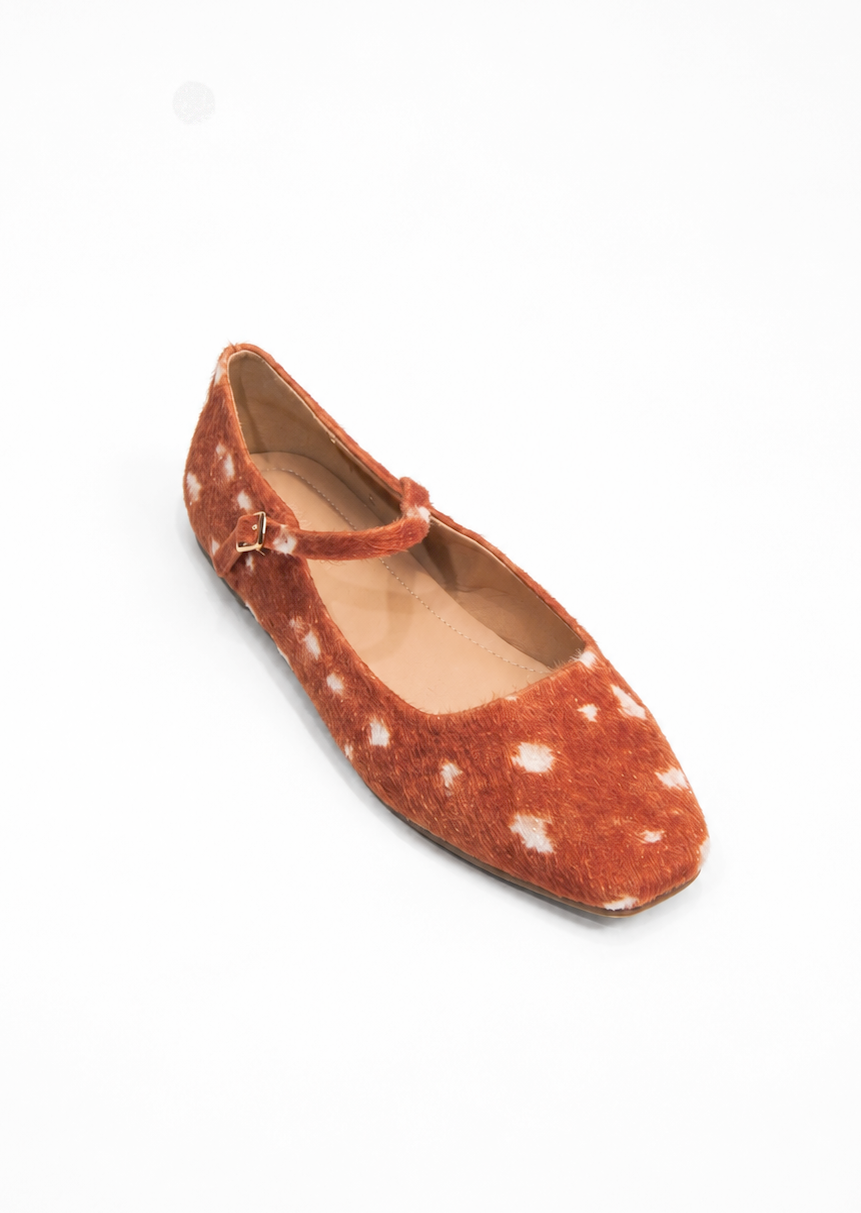 Another Life | Almond Mary Jane Ballet Flat