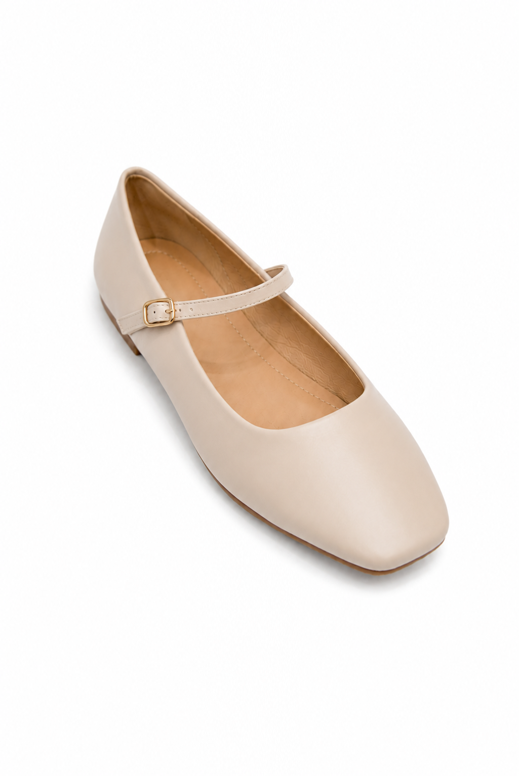 Another Life | Almond Mary Jane Ballet Flat