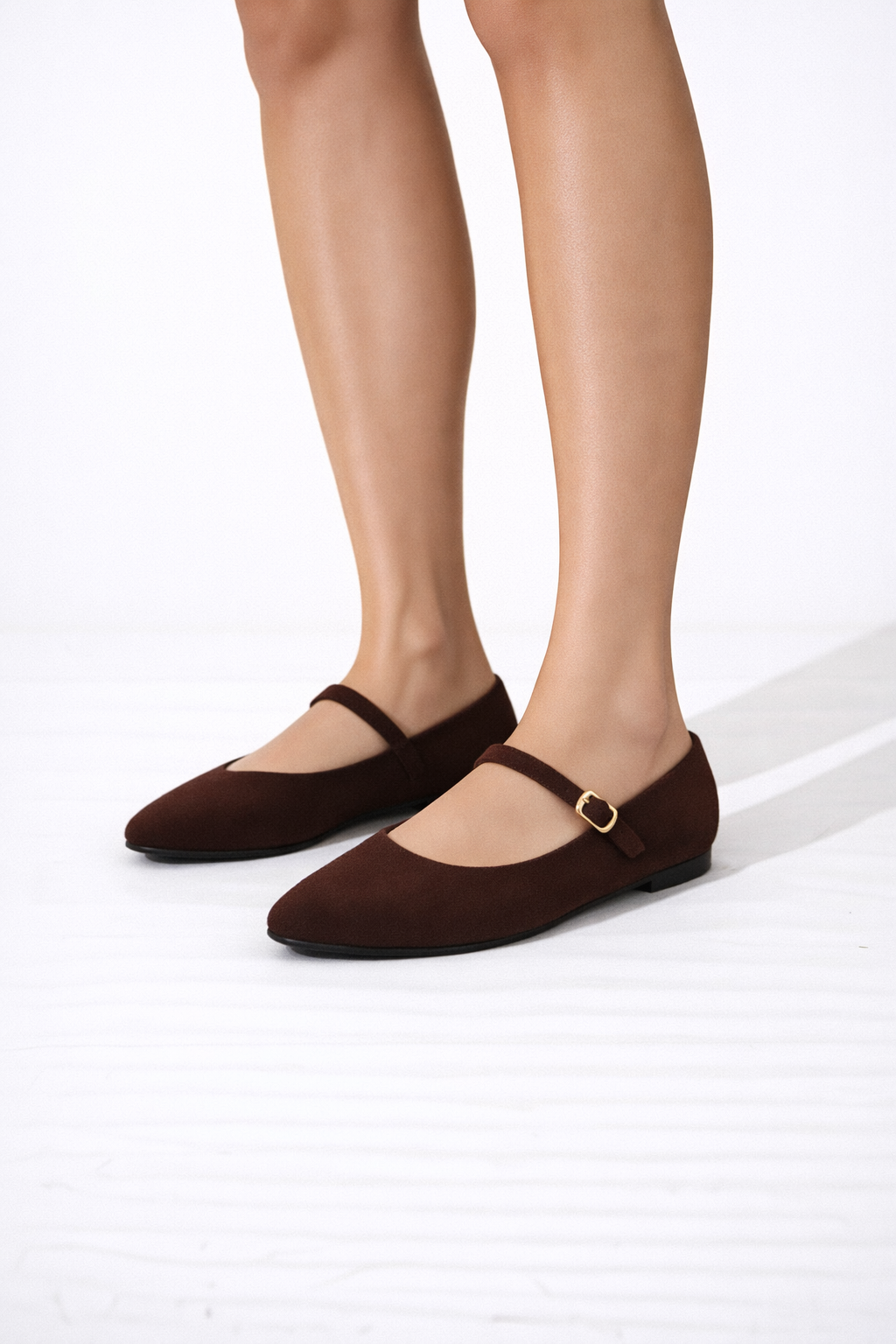 Another Life | Mary Jane Microfiber Ballet Flat