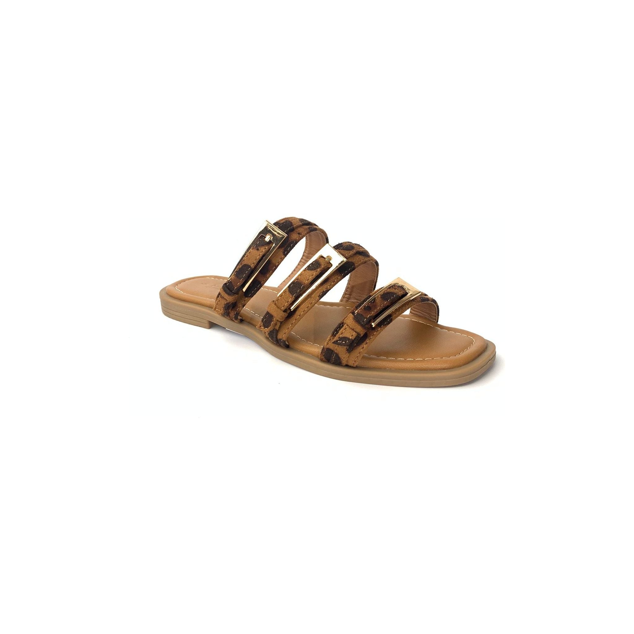 Arrows - Women Buckled Square Toe Sandal