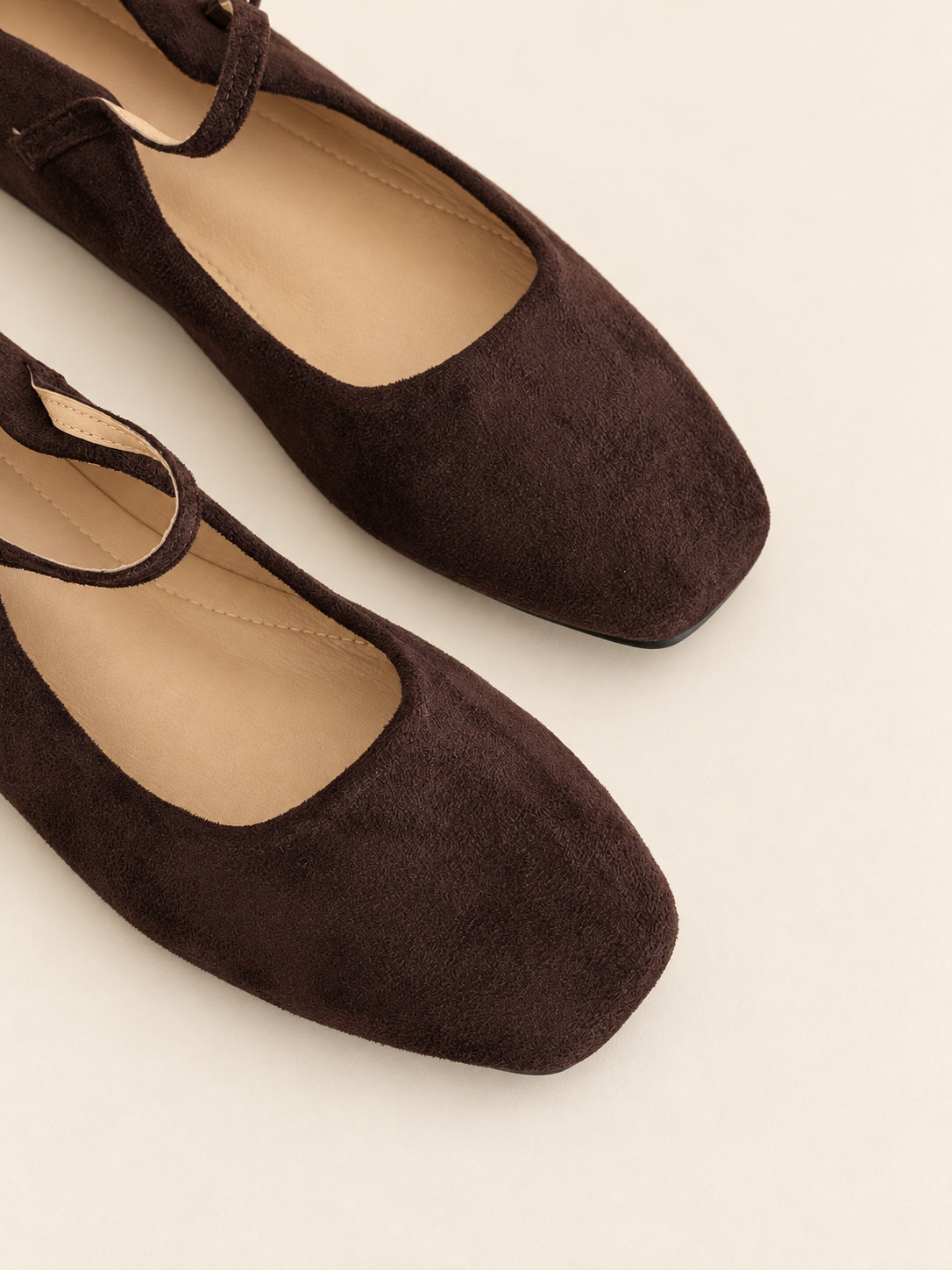 Another Life | Faux Almond Maryjane Toe Flat