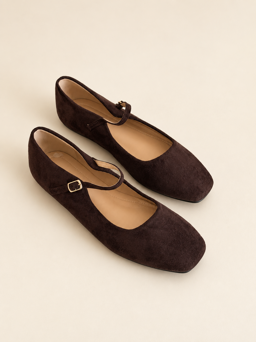 Another Life | Faux Almond Maryjane Toe Flat