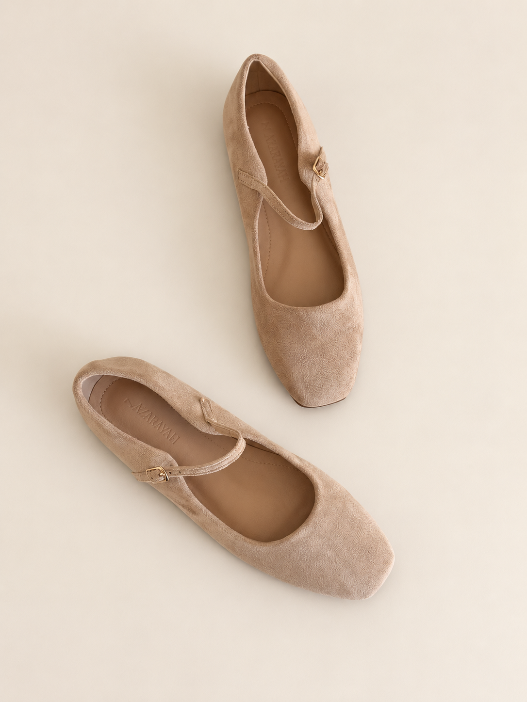 Another Life | Faux Almond Maryjane Toe Flat