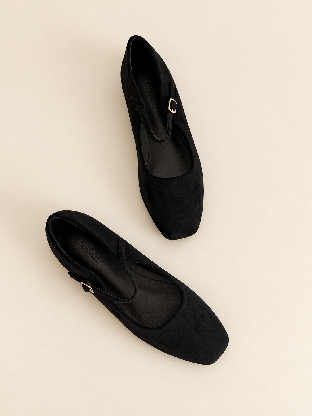 Another Life | Faux Almond Maryjane Toe Flat