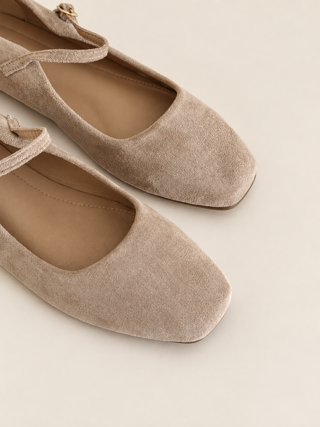 Another Life | Faux Almond Maryjane Toe Flat
