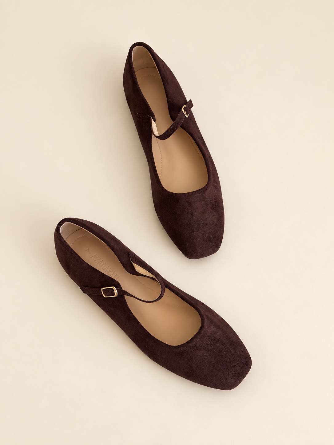 Another Life | Faux Almond Maryjane Toe Flat