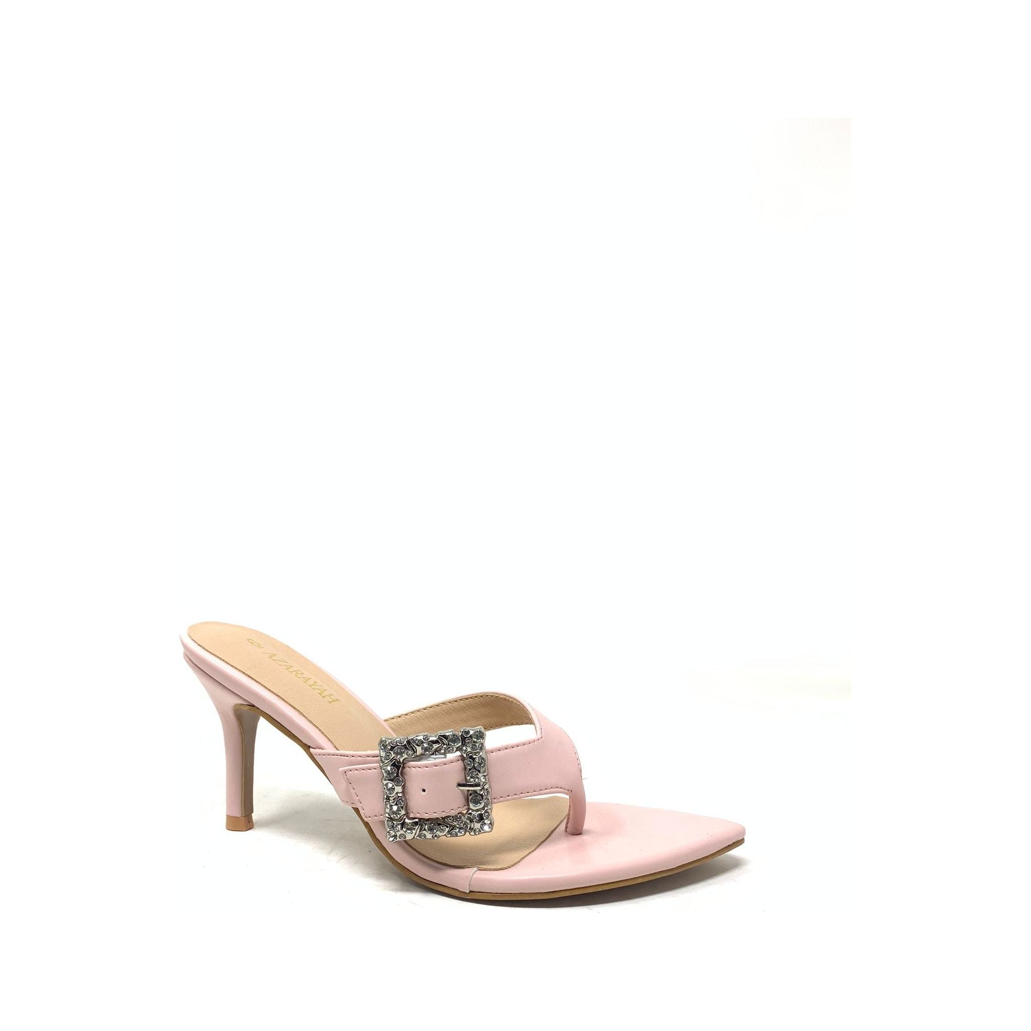 Barbosa - Women Pointy Toe T Strap Heel