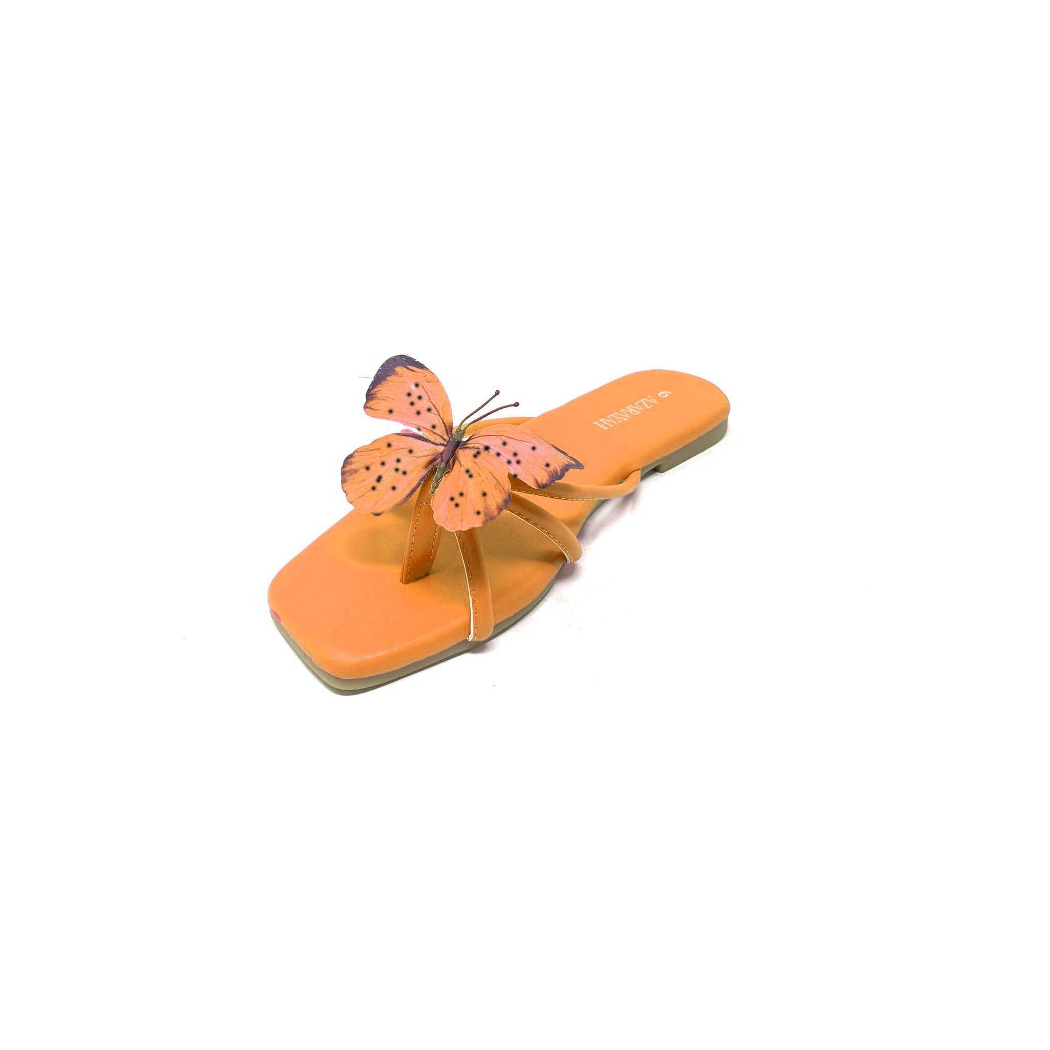 Be Free - Women Butterfly Upper T Strap Sandal