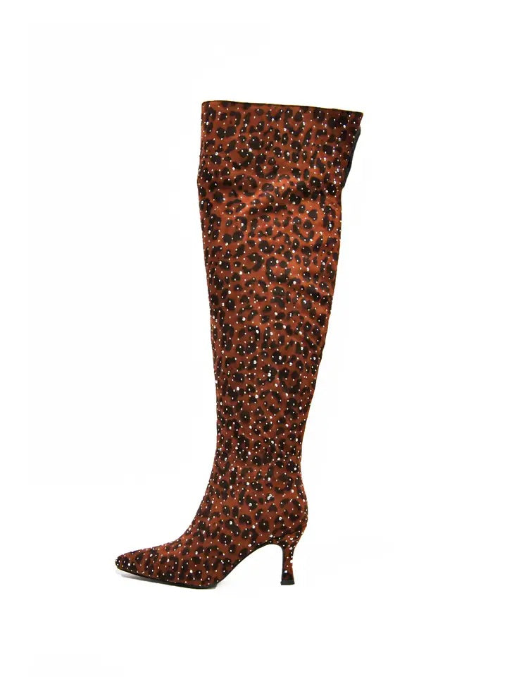 Brillante | Boots Rhinestone Over-the-Knee Collection
