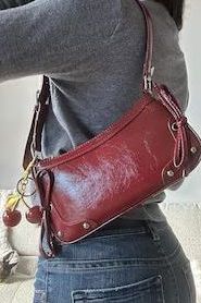 VALENTINE - Bowknot Décor Shoulder Bag