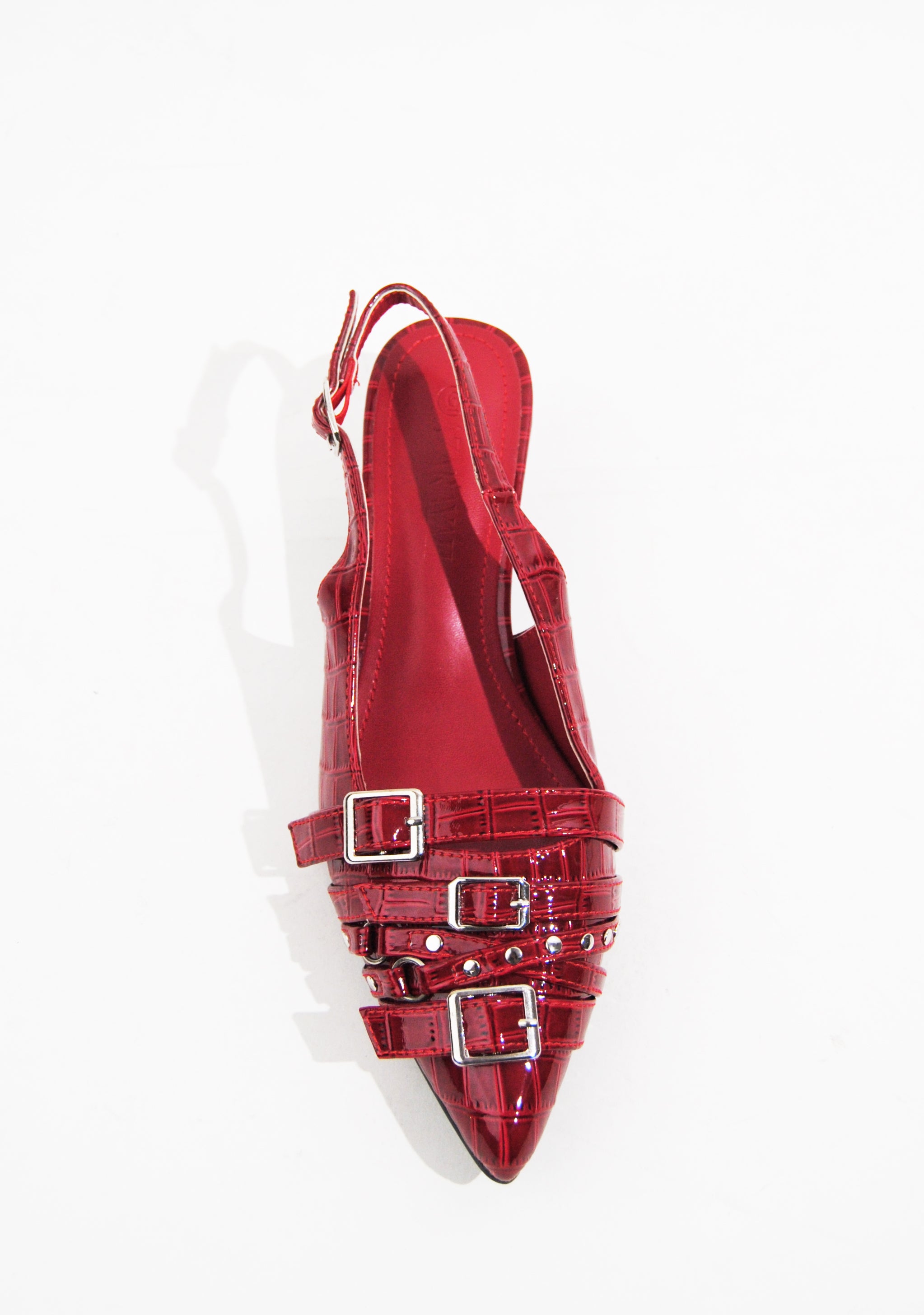 Crazy Love | Buckle Slingback Heels