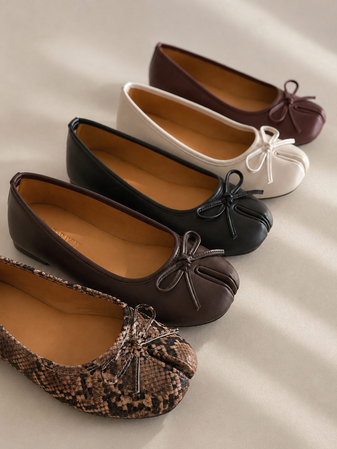 KRIS K - Bow Detail Ballet Flat