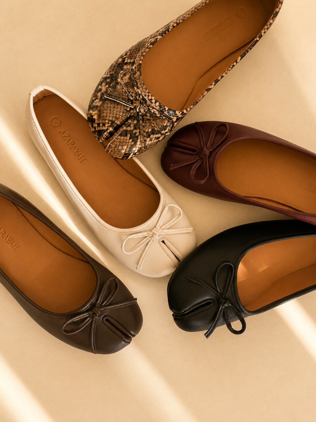 KRIS K - Bow Detail Ballet Flat