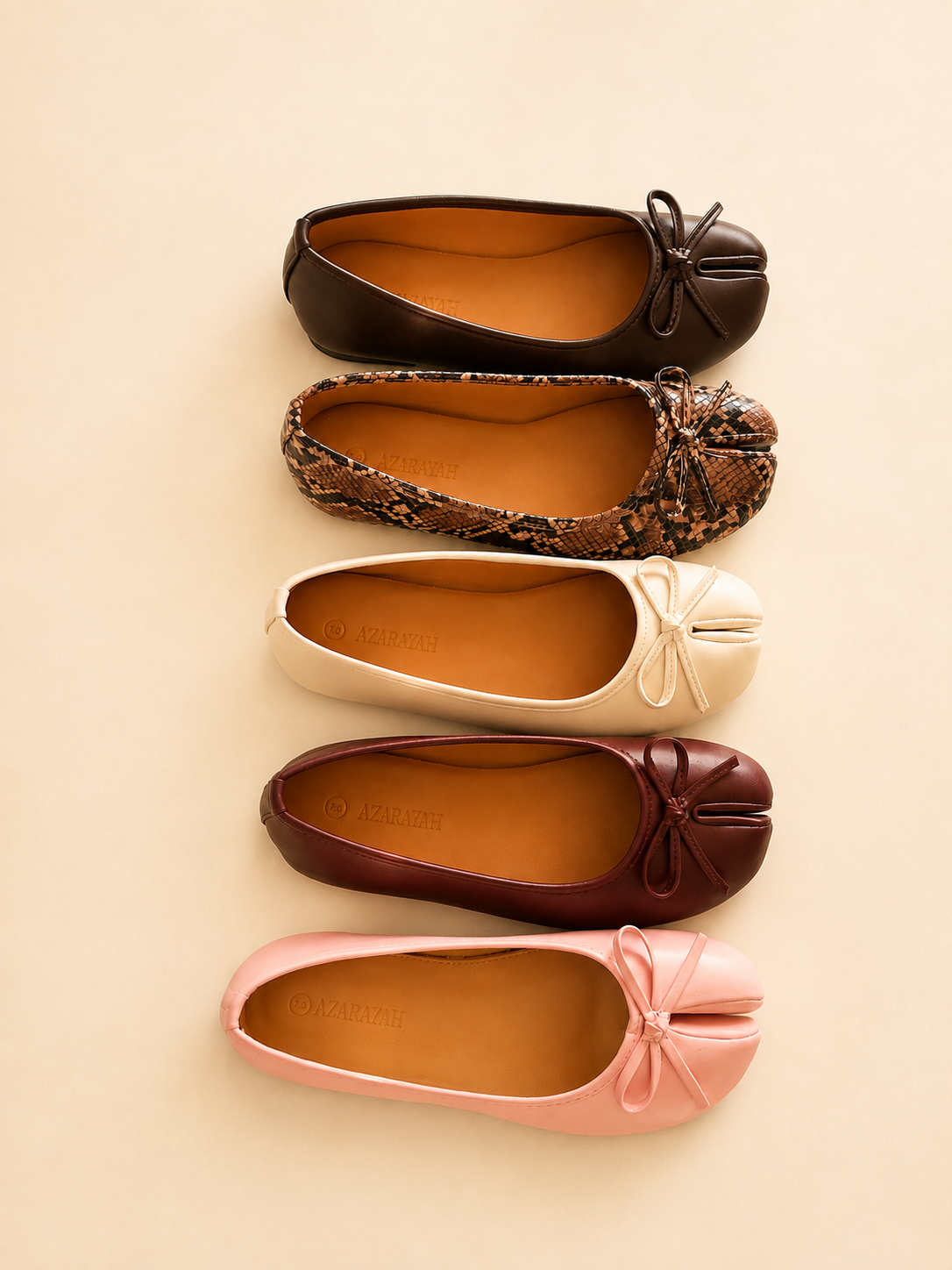 KRIS K - Bow Detail Ballet Flat