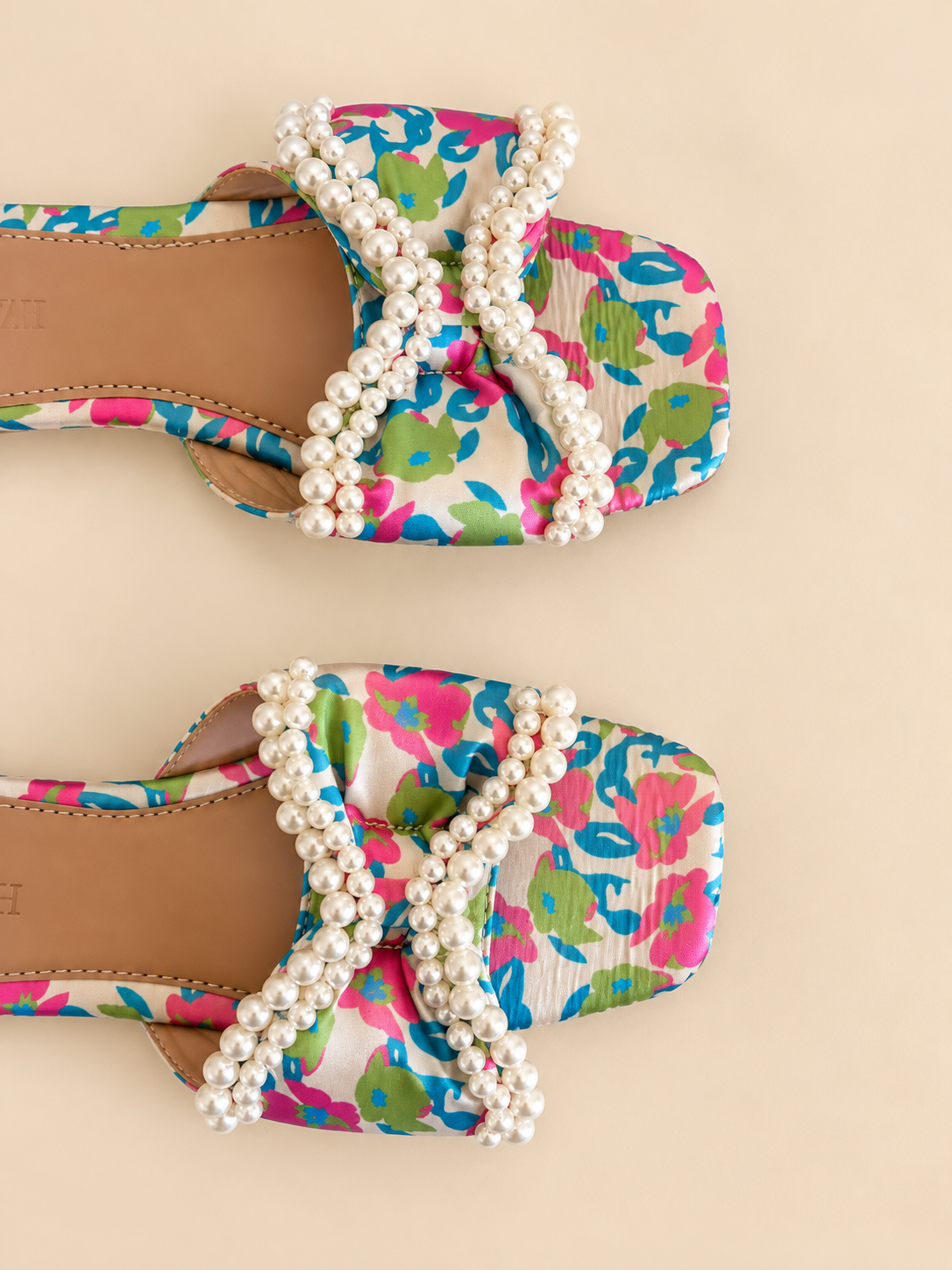 Sierra | Pearl Satin Bow Sandal