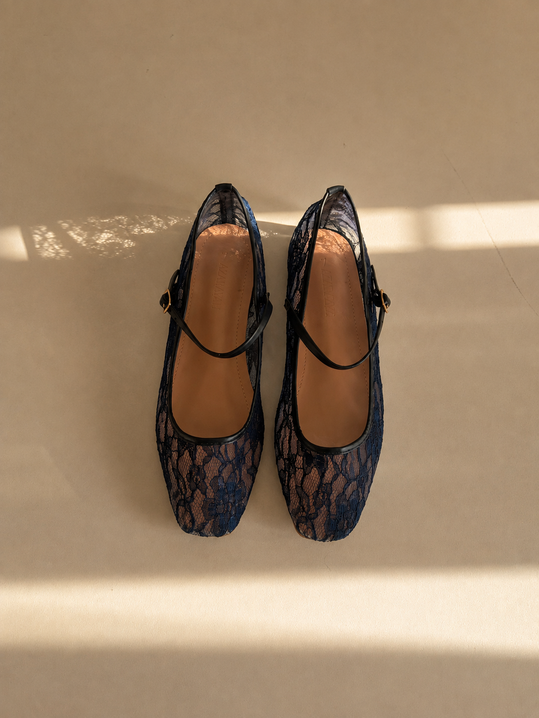 Another Life | Mary Jane Microfiber Ballet Flat