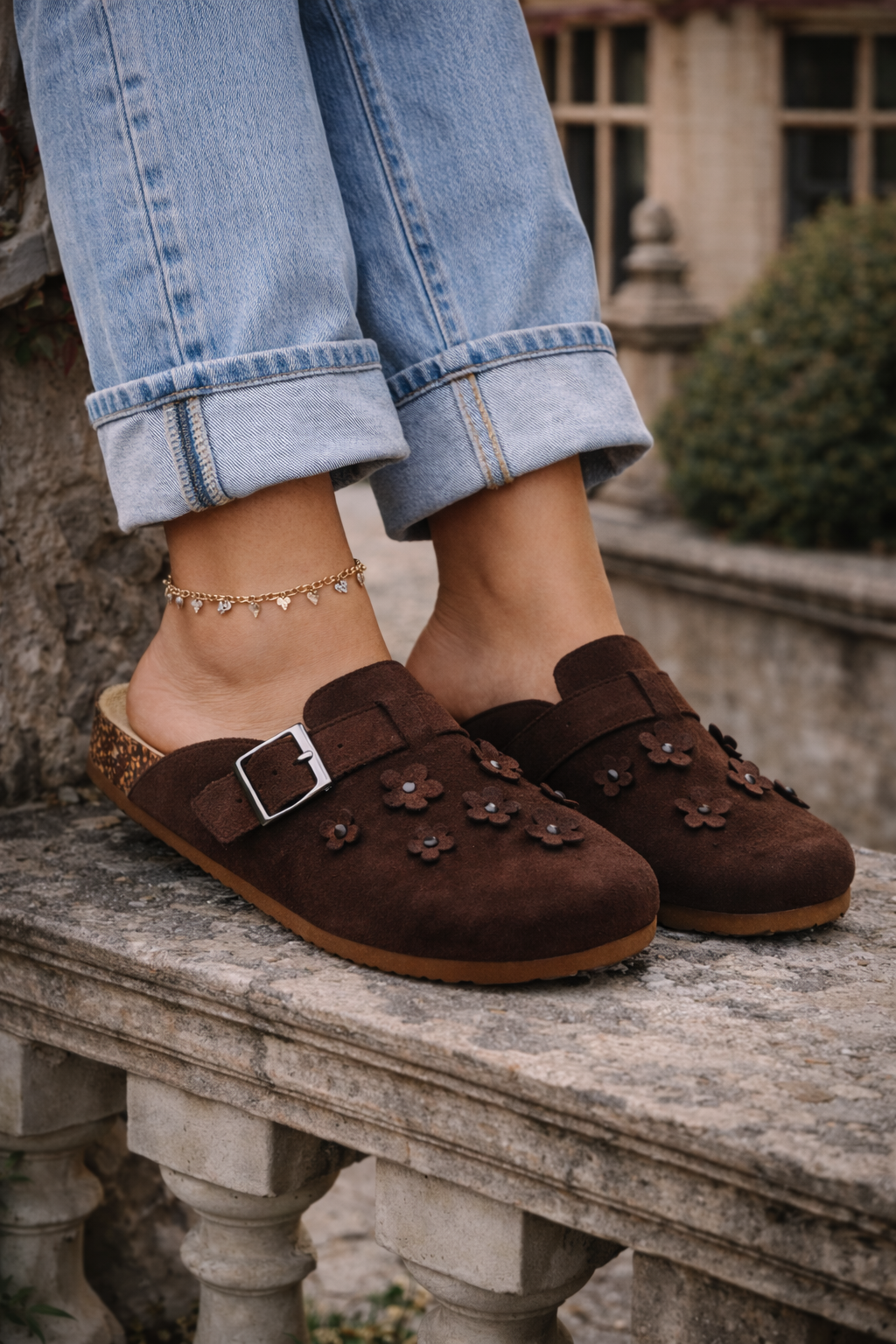 Bloom | Flower Flatbed Clog