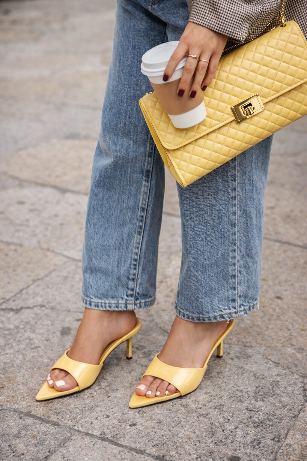 Jawbreaker | Slip On Pointed Toe Kitten Kitty Heel Mule