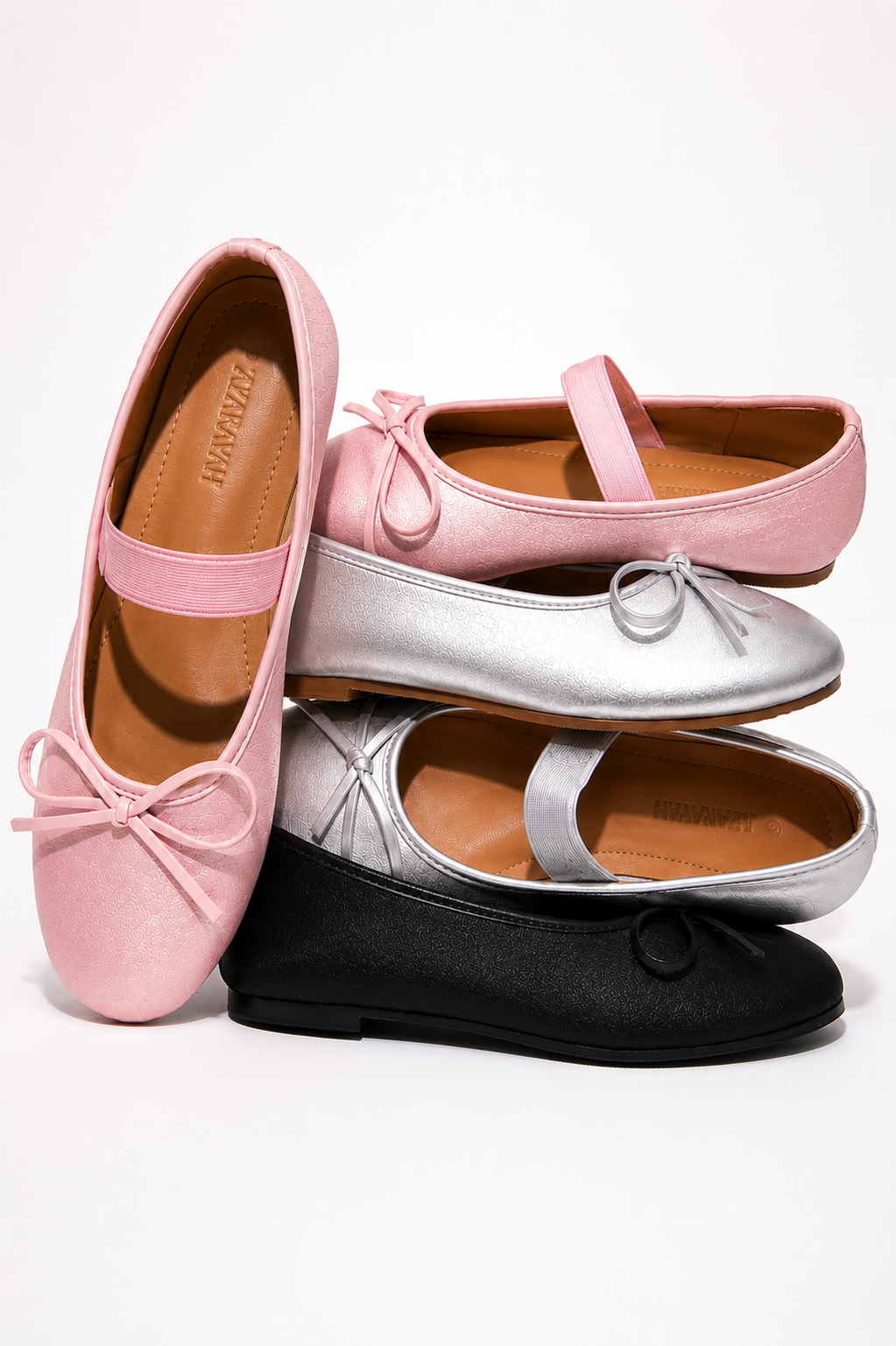 Kiley | Ballerina Satin Bow Flat