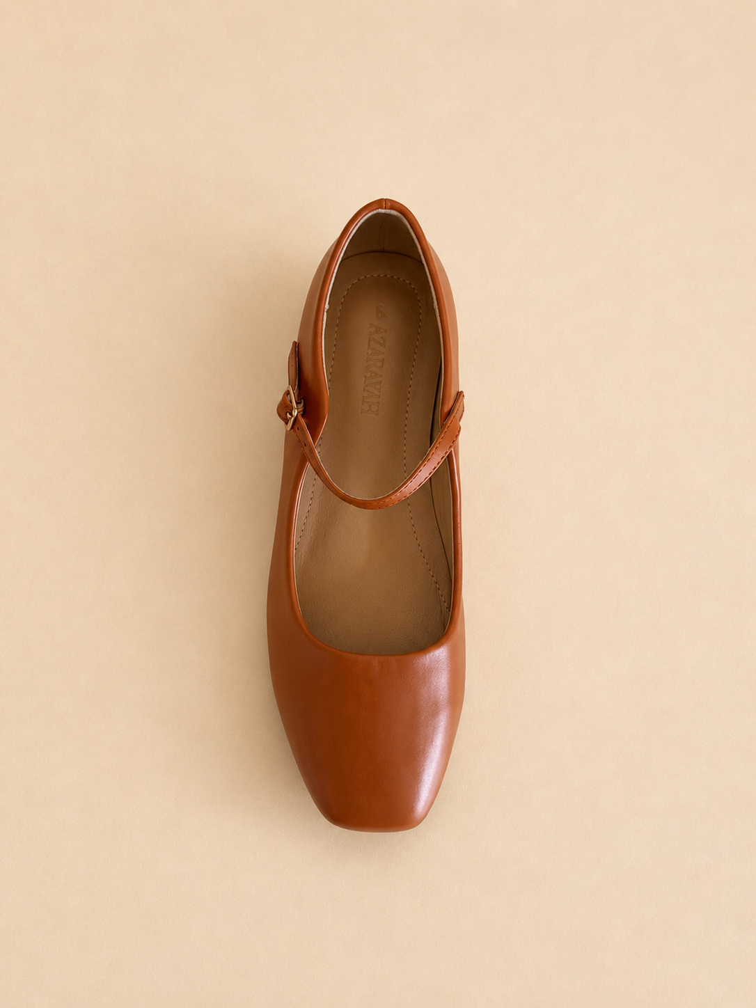 Another Life | Metallic Mary Jane Ballet Flat