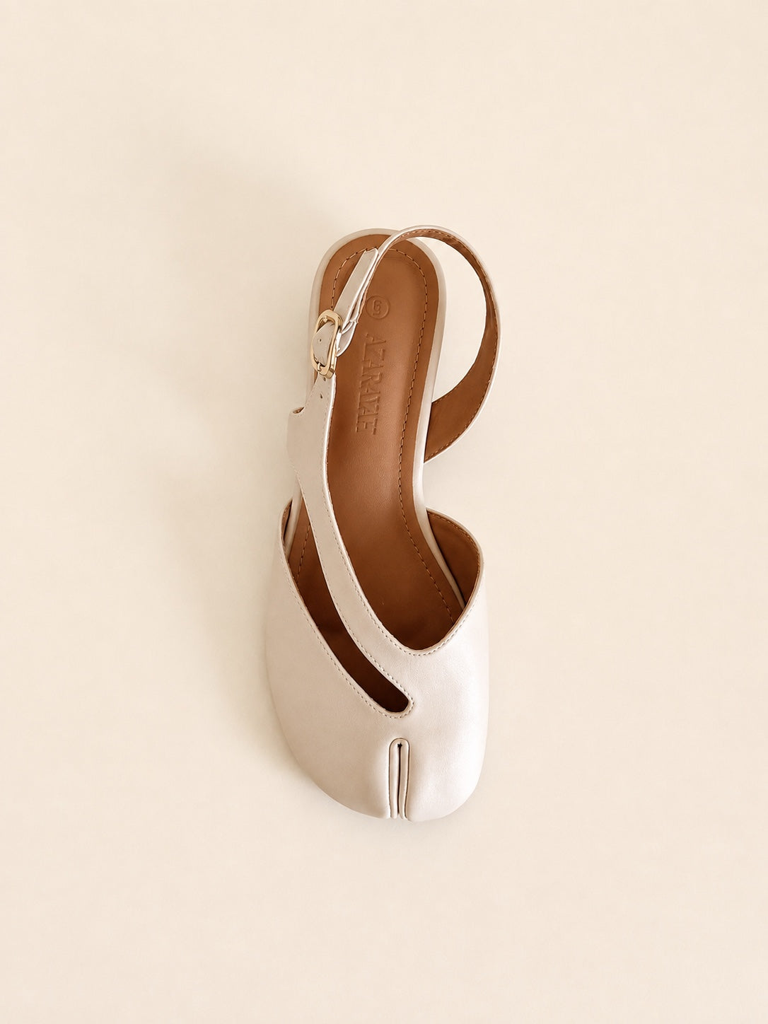 Jolie | Split Tabi Toe Kitty Block Heel
