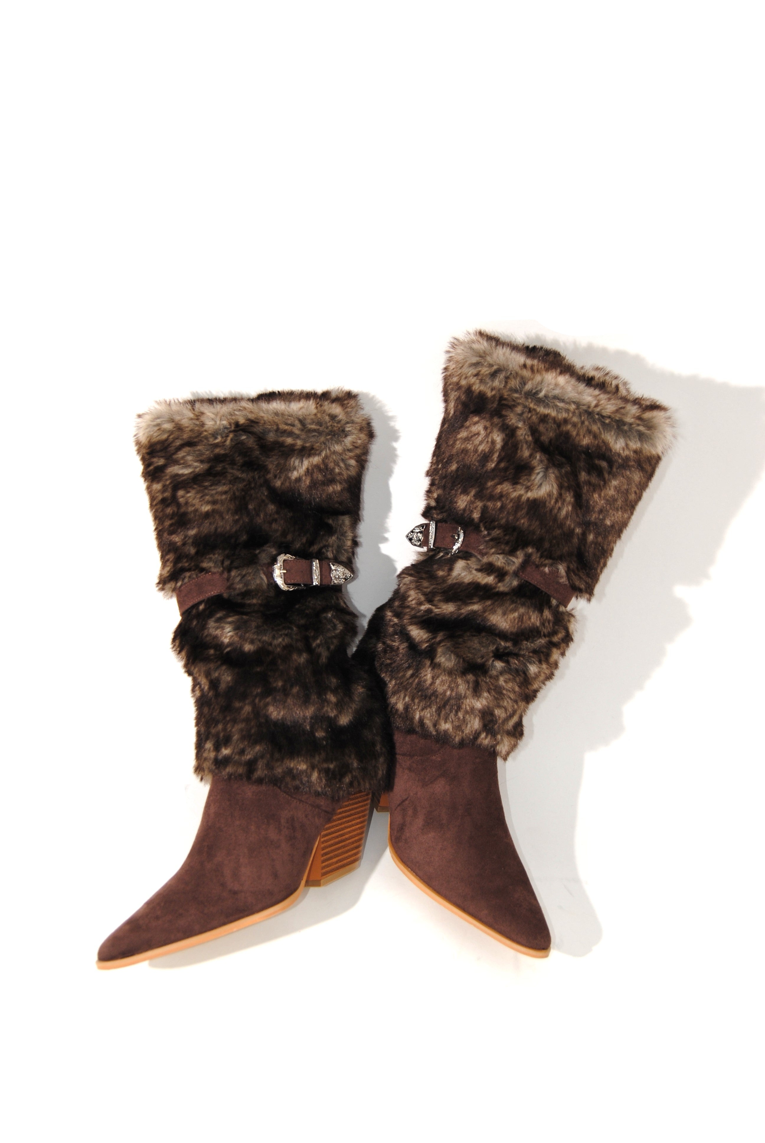 Fur Coat - Boots – Luxe Winter Collection