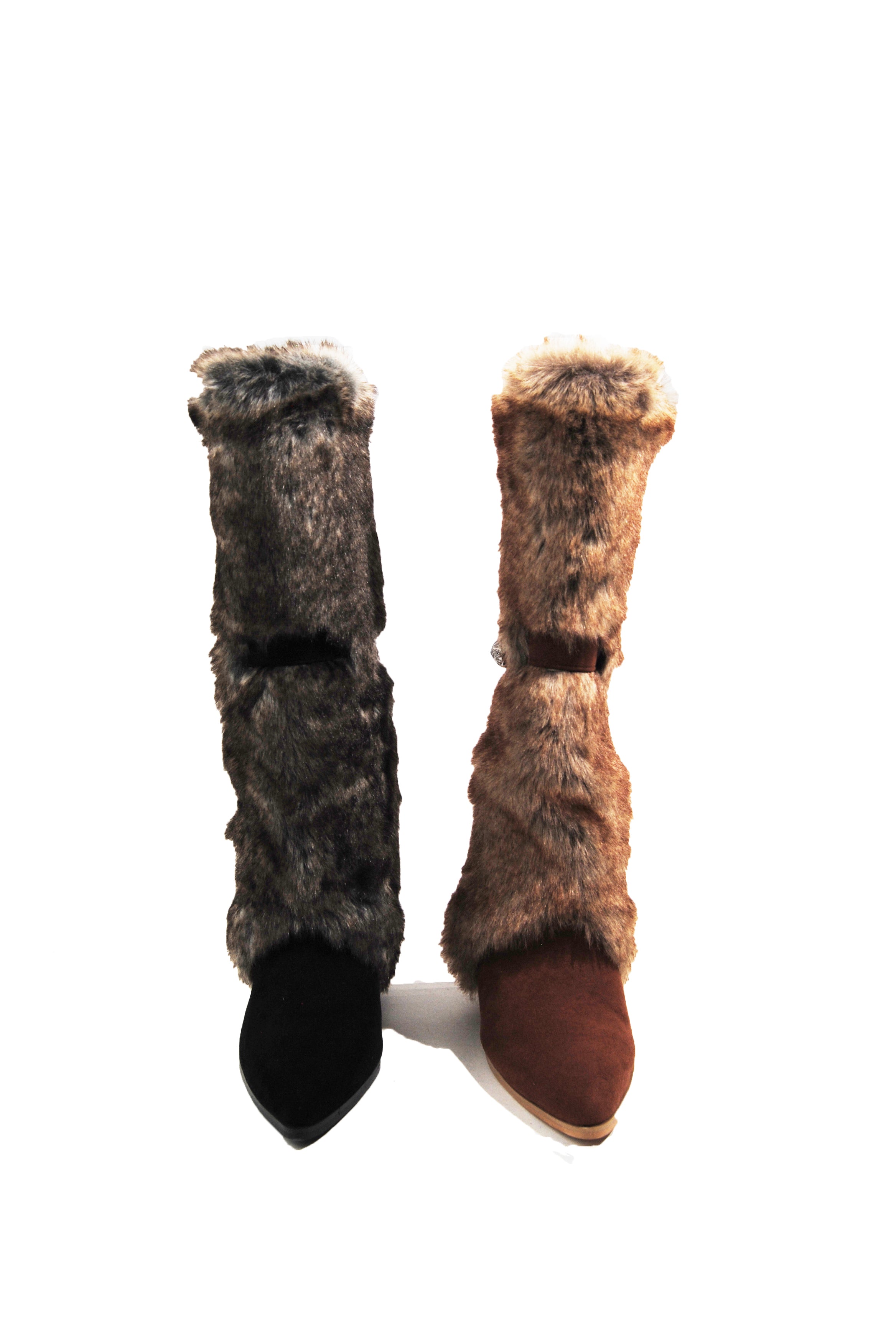 Fur Coat - Boots – Luxe Winter Collection