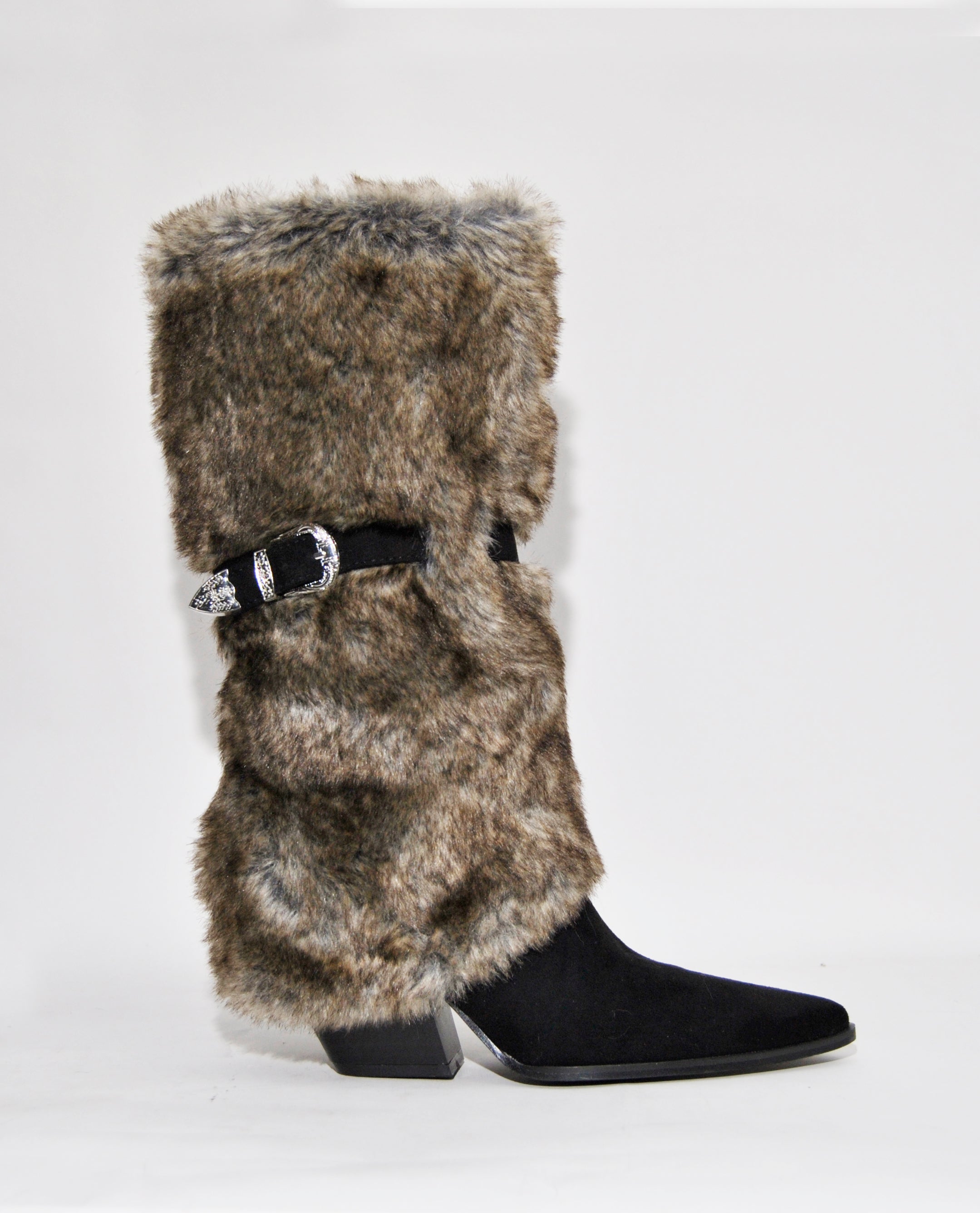 Fur Coat - Boots – Luxe Winter Collection