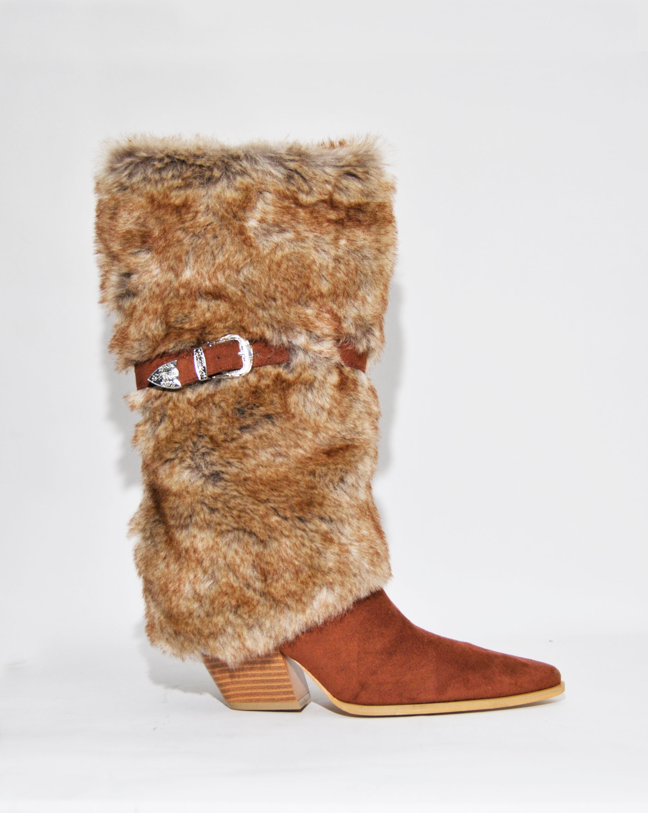 Fur Coat - Boots – Luxe Winter Collection