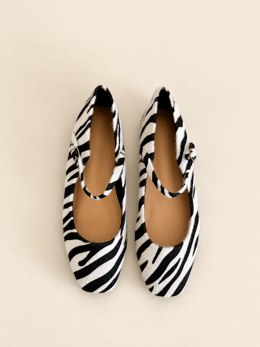 Another Life | Mary Jane Microfiber Ballet Flat