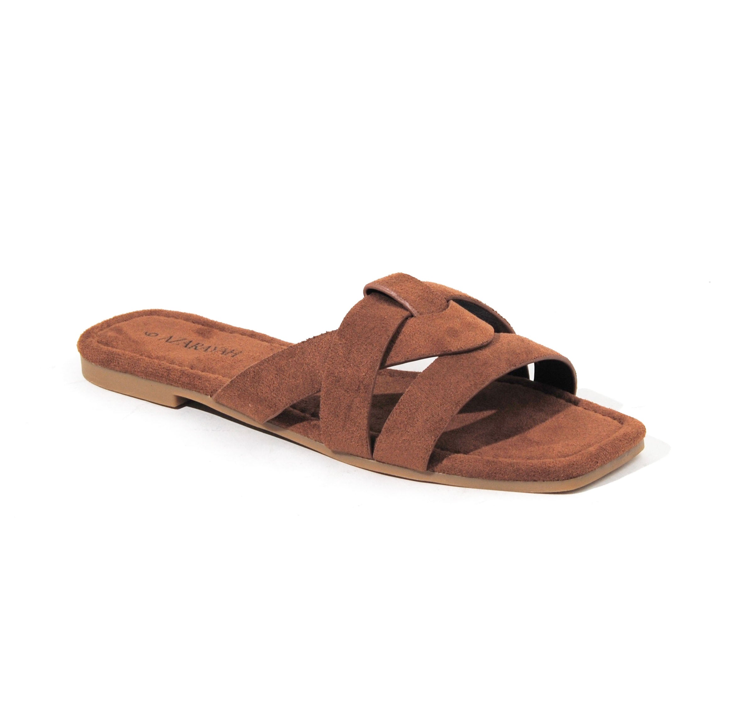 Hit N Run | Slide Sandal Square Toe Woven