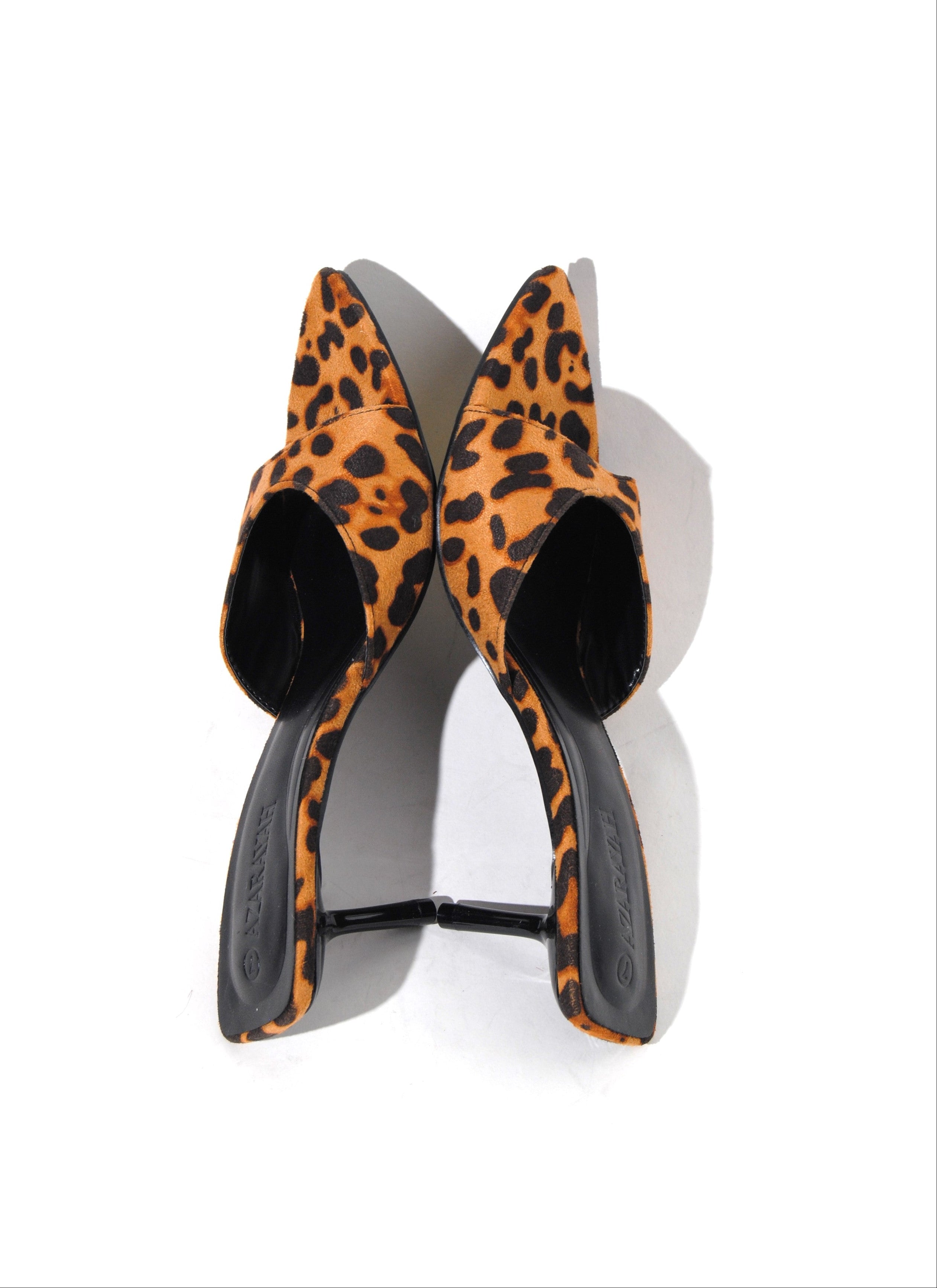 Jawbreaker | Distress PU Mule Slip on Pointy Toe