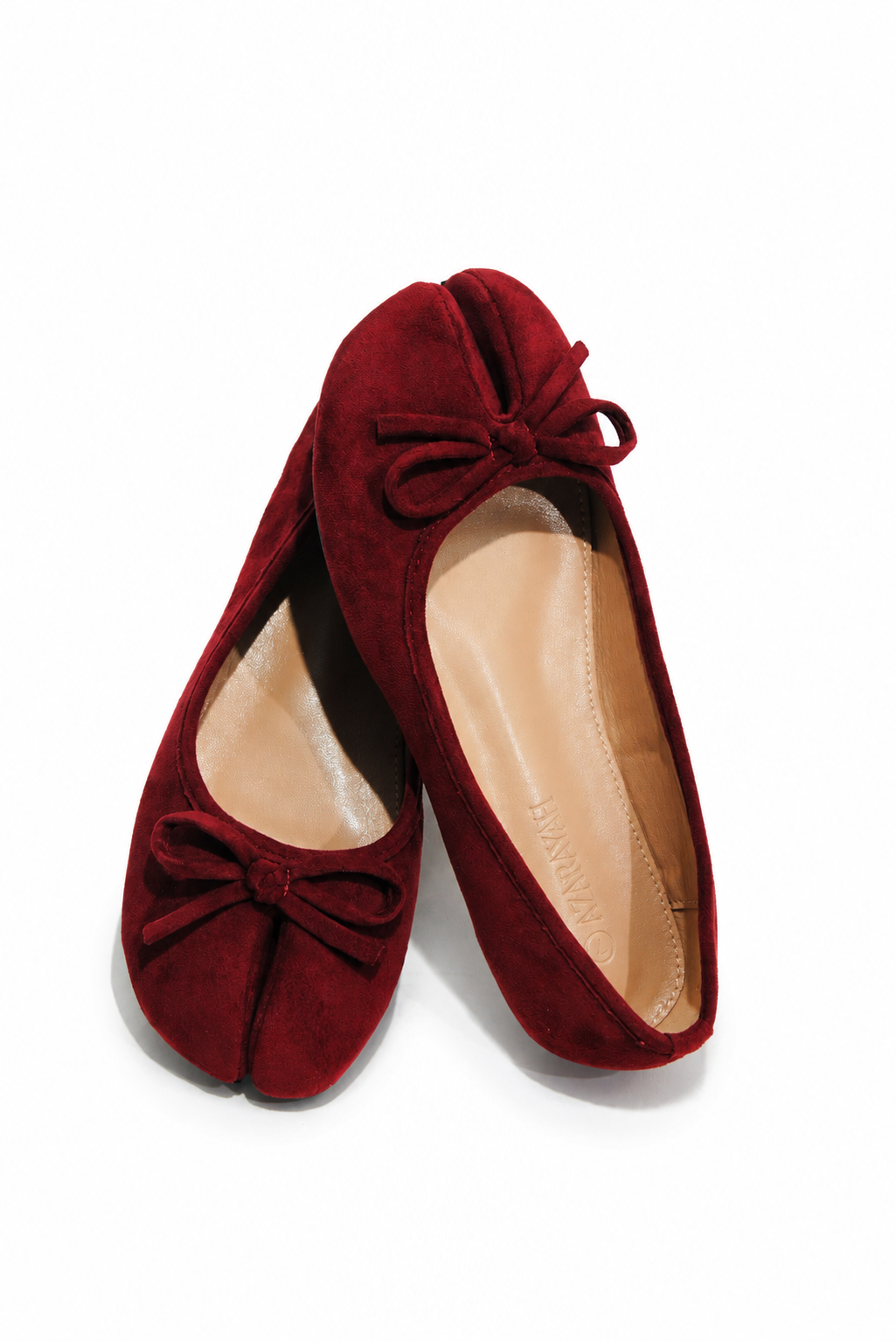 Koko | Velvet Tabi Split Toe Flats