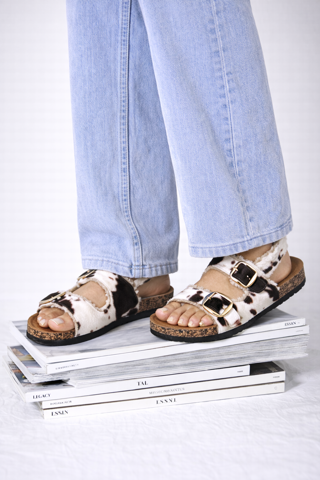 Maples | Teddy Buckle Slides