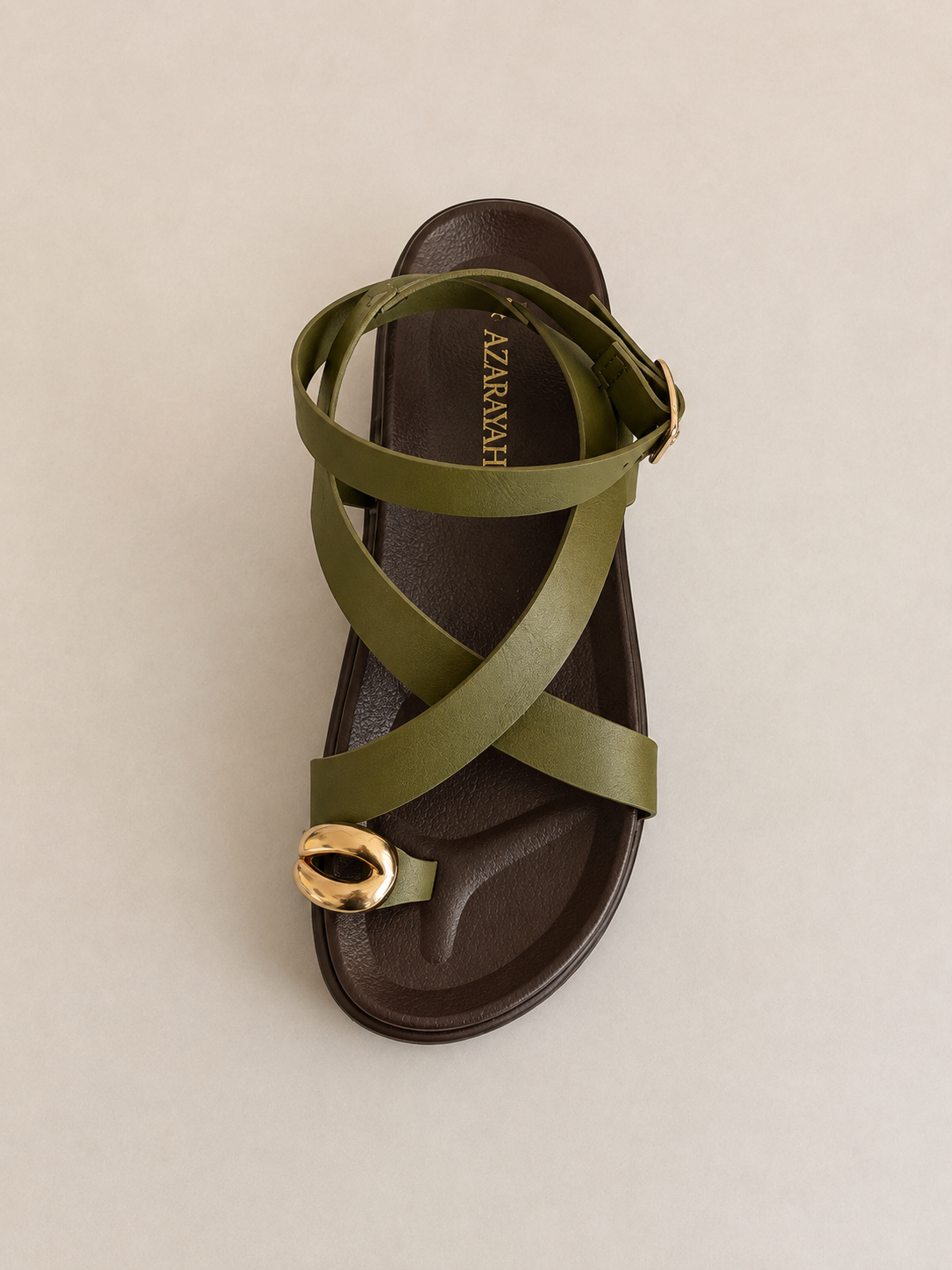 Promise | Toe Ring Flatbed Sandal (Copy)