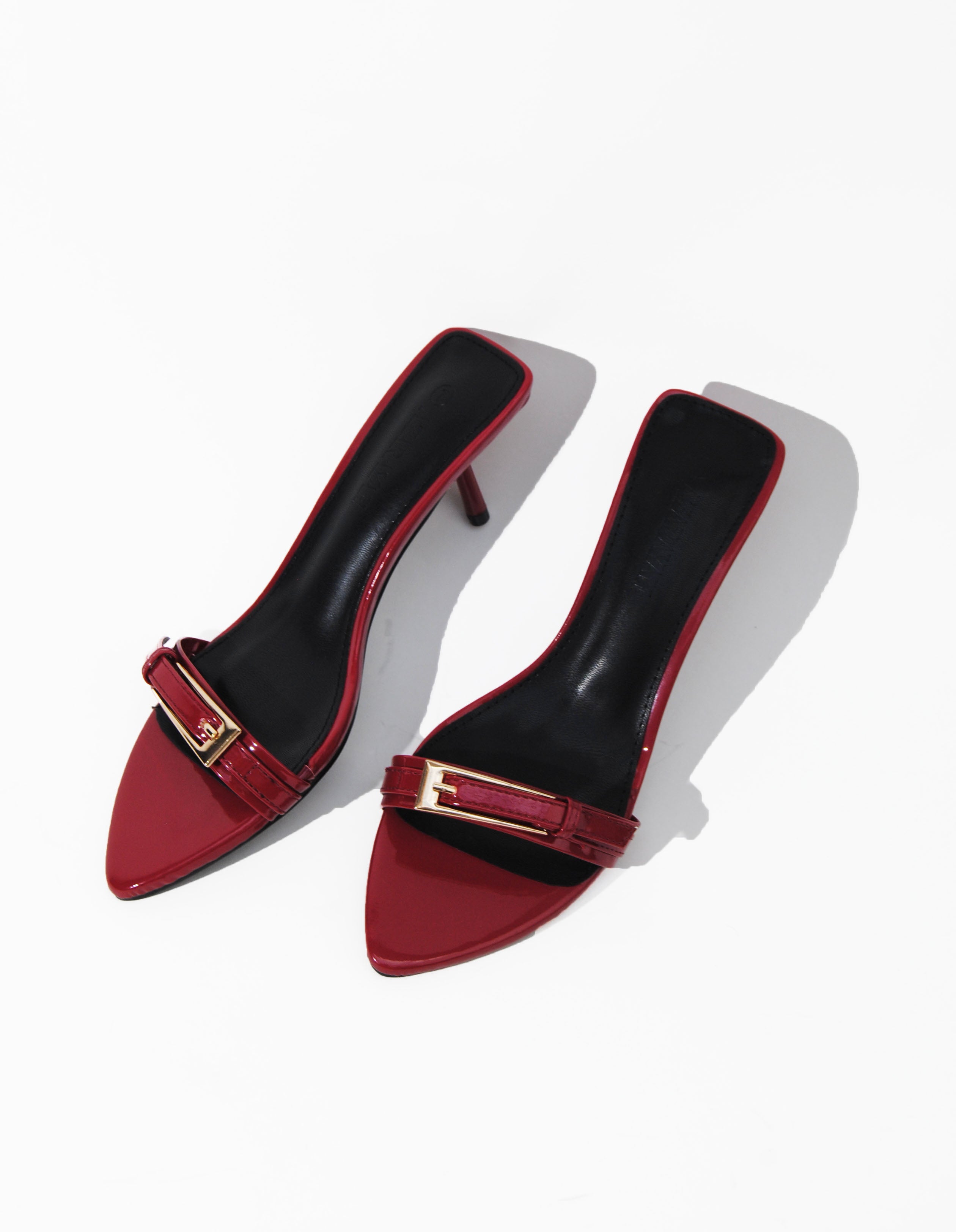 Saturn | Buckle Slip On Kitty Heel