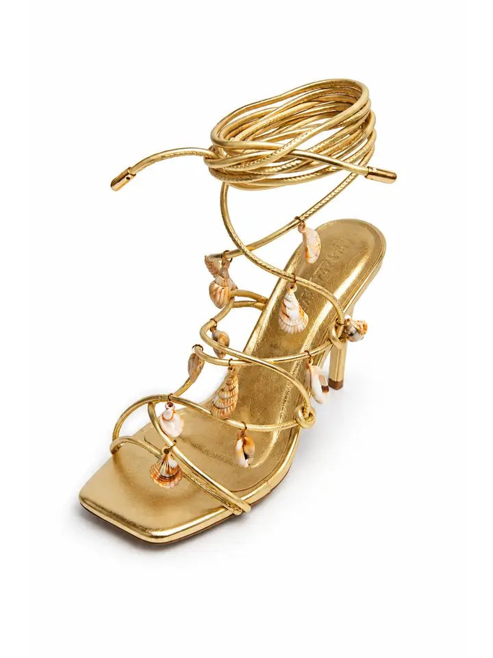 SEASHELLS | Shells Lace Up Heels