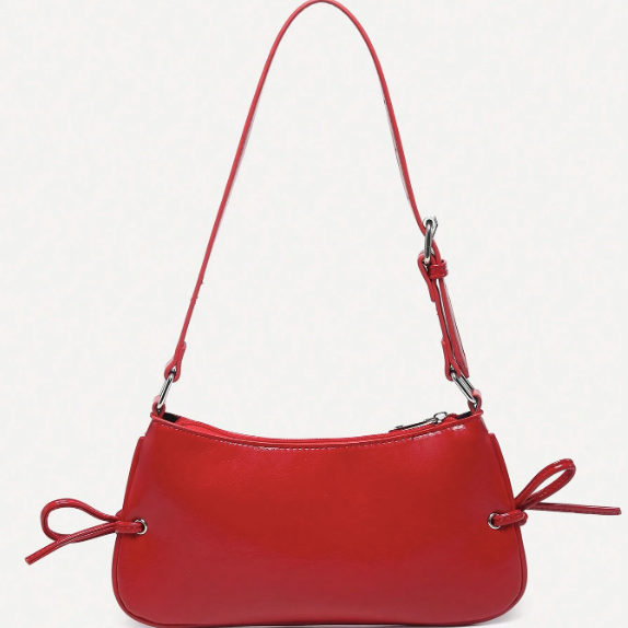 VALENTINE - Bowknot Décor Shoulder Bag